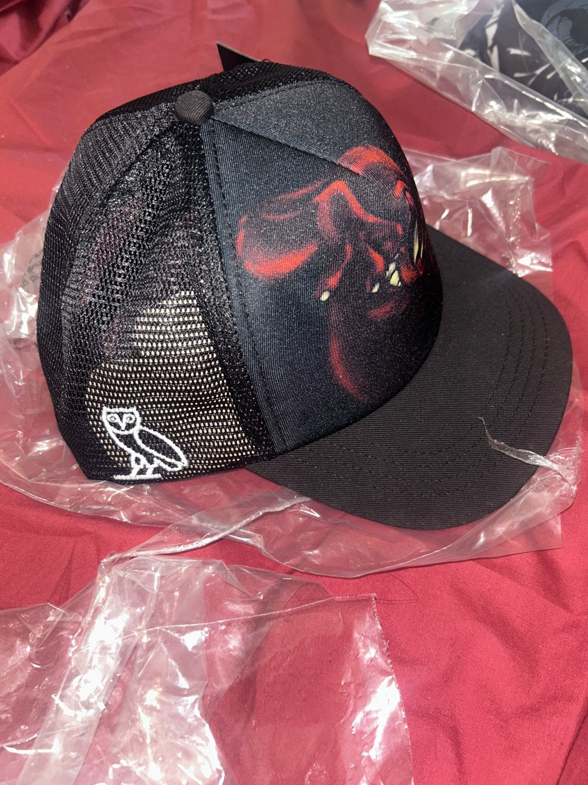 October's Very Own Ovo x looney tunes gossamer trucker hat one size Size ONE SIZE - 4 Thumbnail