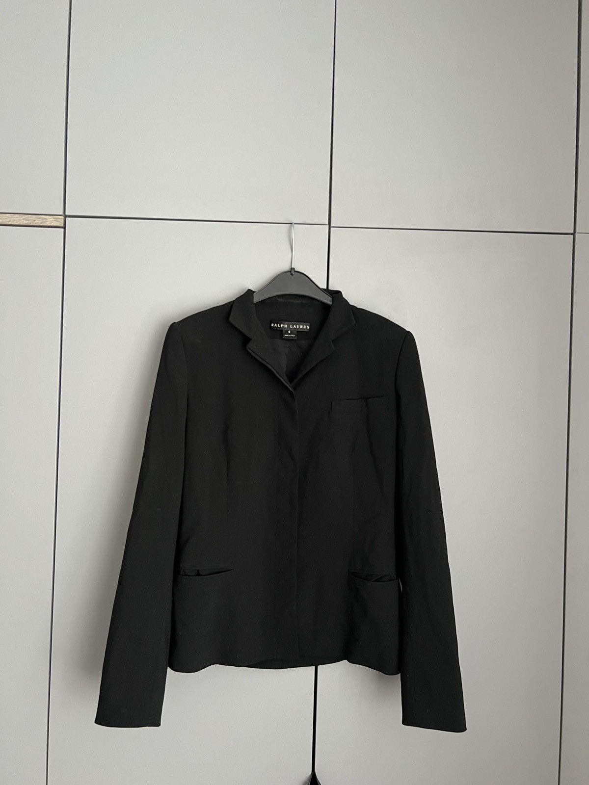 Ralph Lauren Ralph Lauren Luxury Wool Black Blazer Size M / US 6-8 / IT 42-44 - 1 Thumbnail