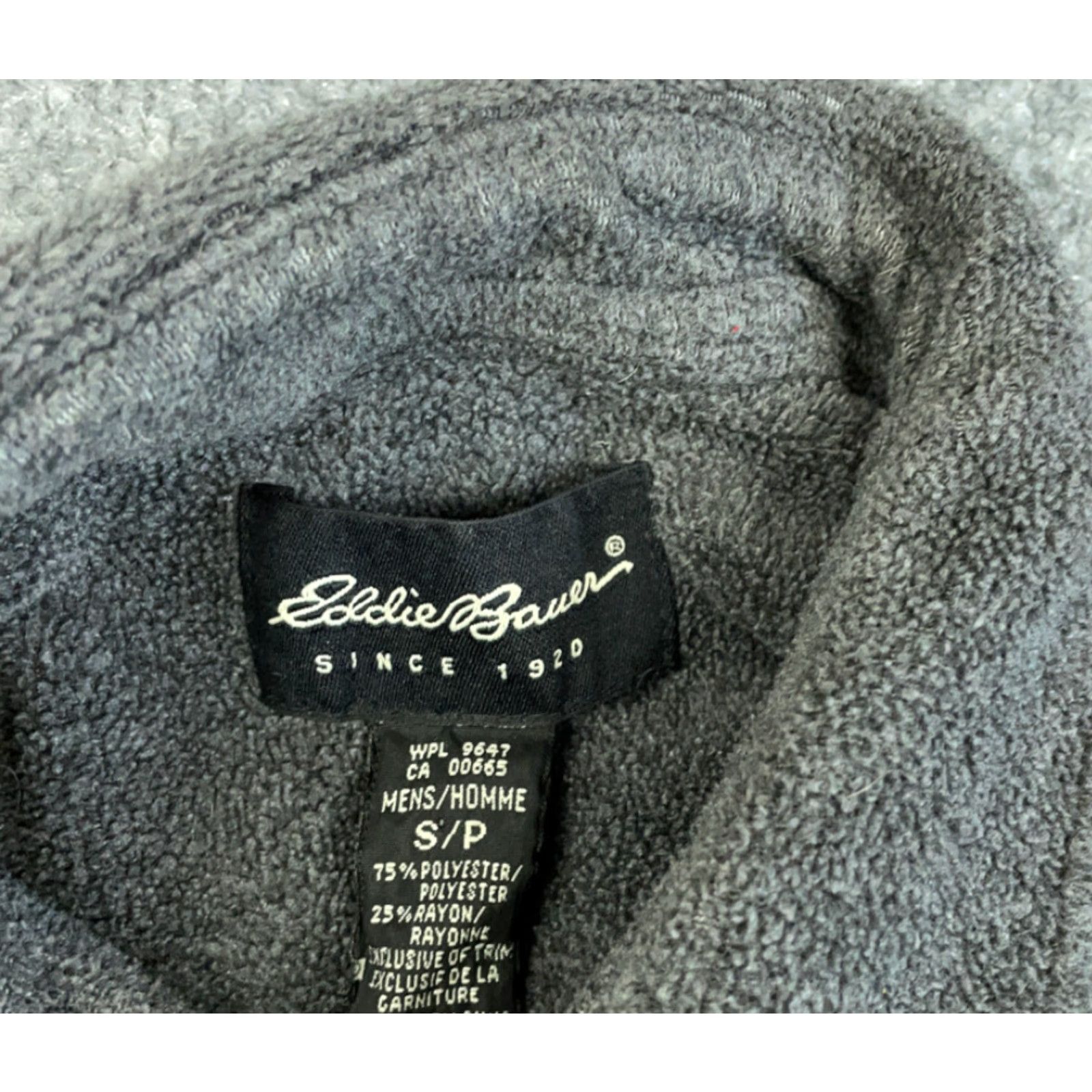 Eddie Bauer Relaxed Fit Eddie Bauer Dark Gray Fleece Work Shirt Adult Small Workwear Size US S / EU 44-46 / 1 - 6 Thumbnail