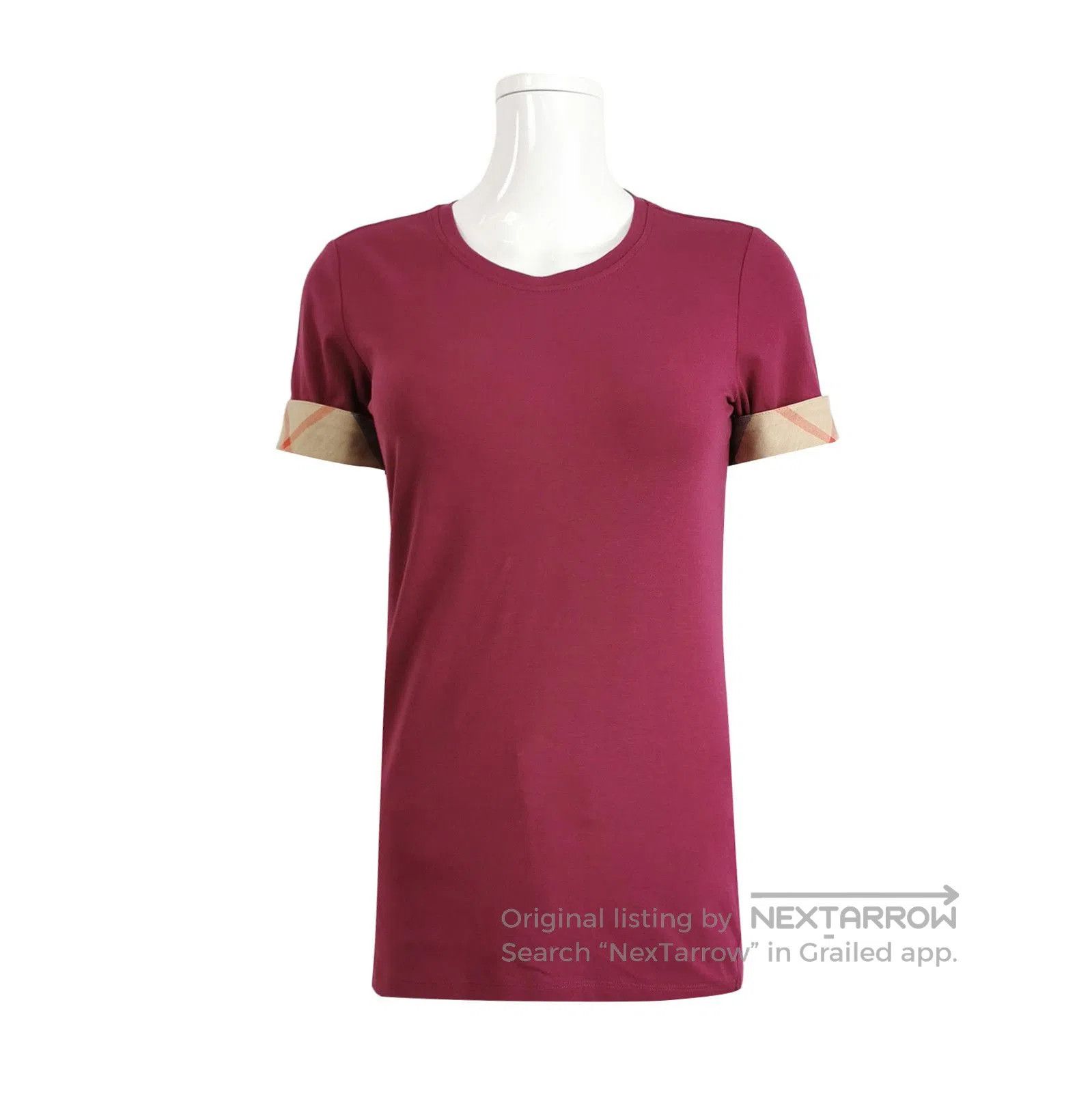 Other Burberry Brit Cotton Round Neck T. Size US S / EU 44-46 / 1 - 1 Thumbnail