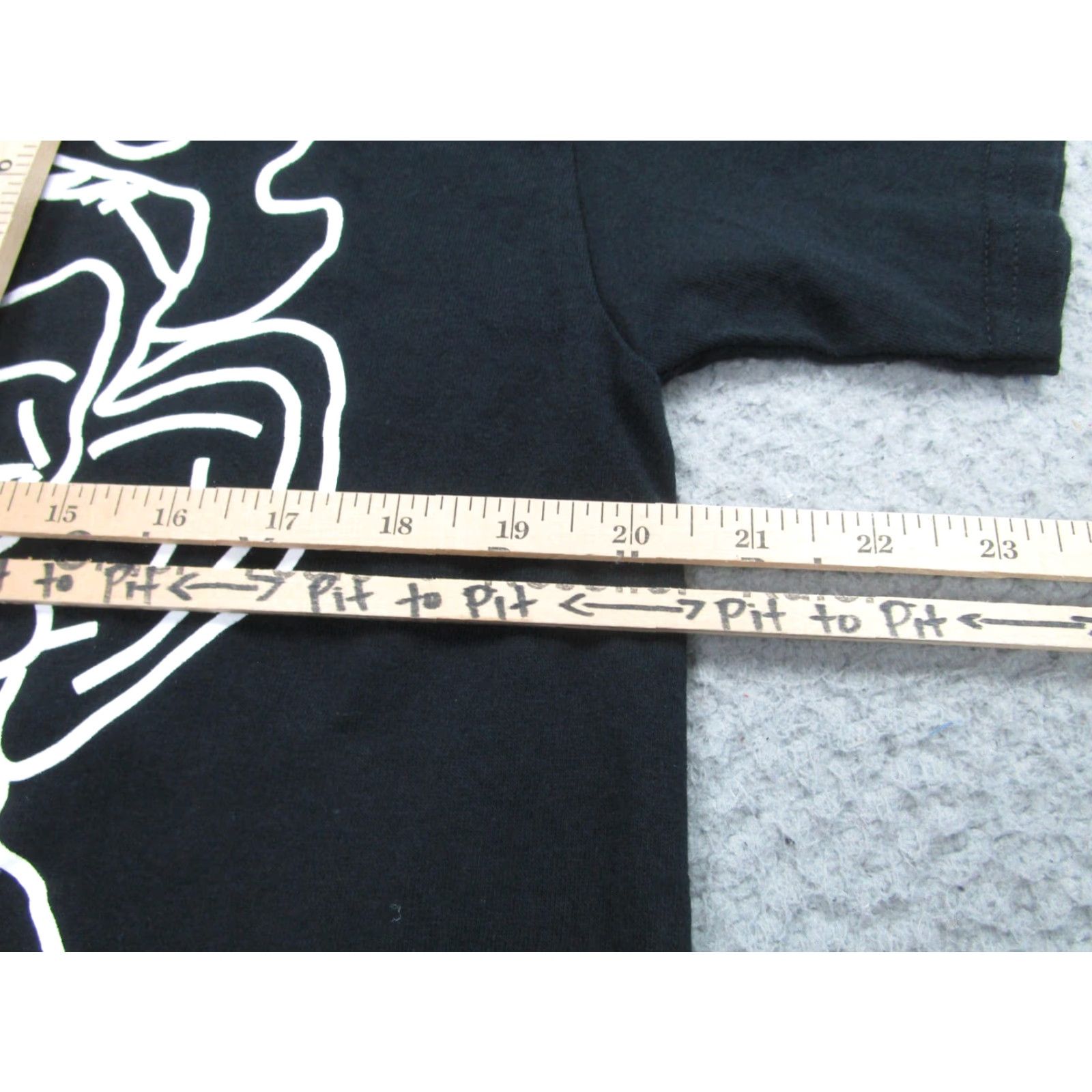 Vintage Bored N Stone Shirt Mens Large Black Dog Ape Streetwear Graphic Tee T-Shirt Size US L / EU 52-54 / 3 - 7 Thumbnail