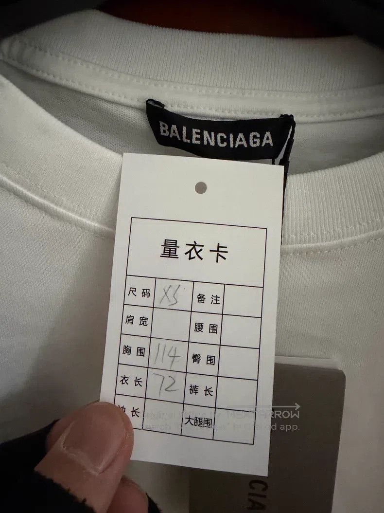Balenciaga Balenciaga Coke Wave Logo Short Sleeve T-Shirt Size US XS / EU 42 / 0 - 3 Thumbnail