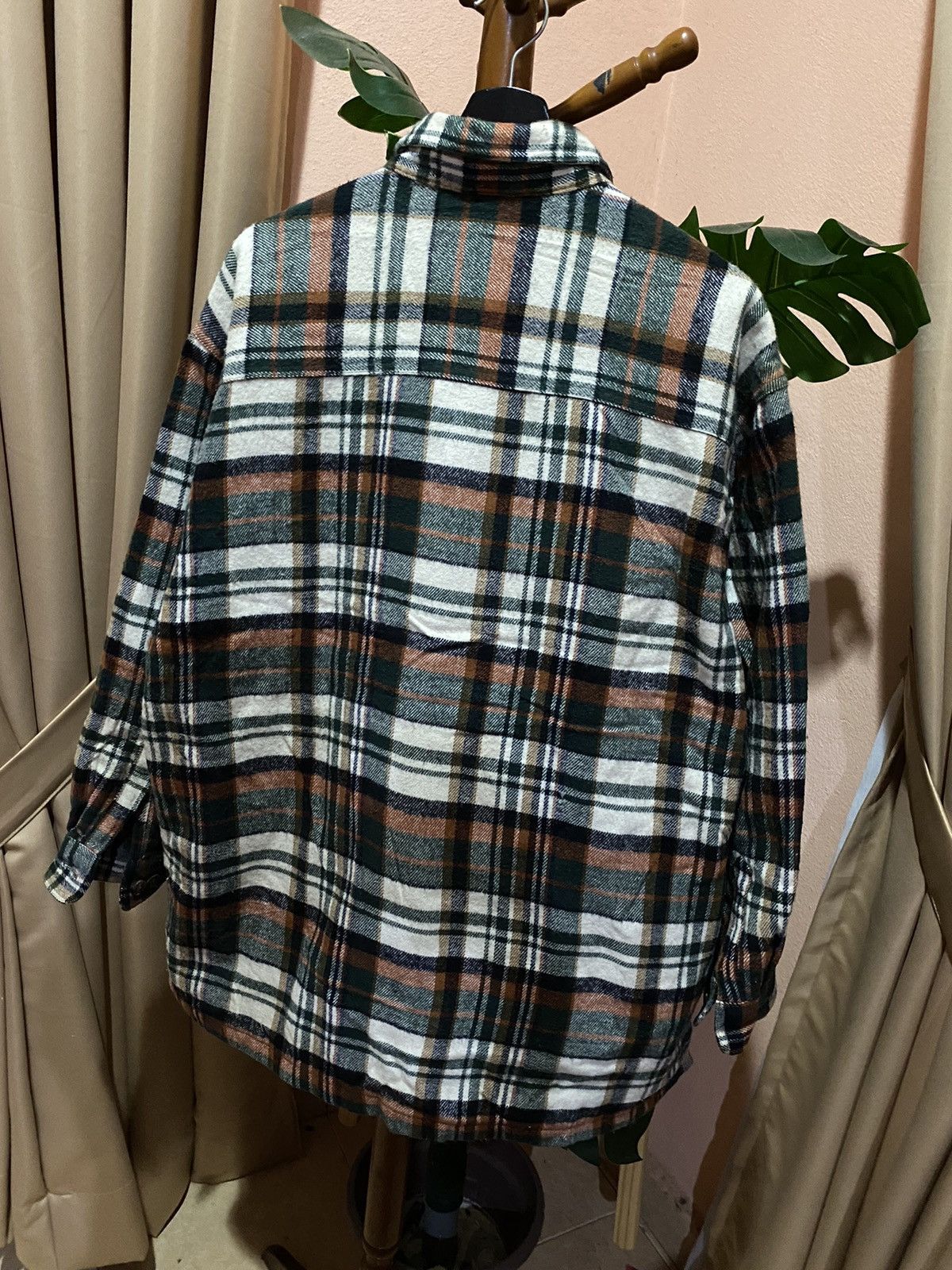 Gents Vintage GENT’S Wool Plaid Jacket Timeless Flannel Outerwear Size US XL / EU 56 / 4 - 8 Thumbnail