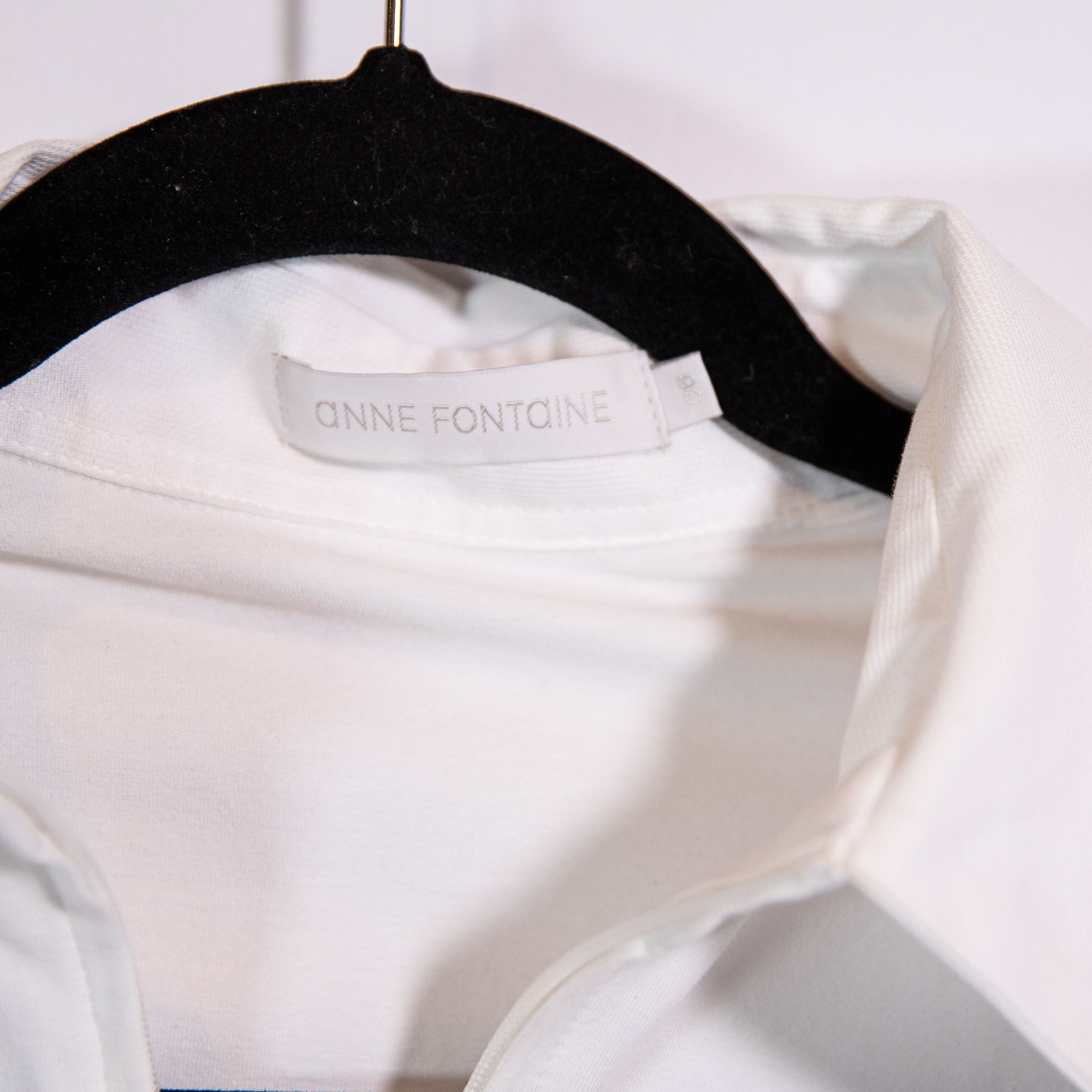 ANNE FONTAINE Anne Fontaine Eddie White Long Sleeve Zip Size XS / US 0-2 / IT 36-38 - 2 Thumbnail