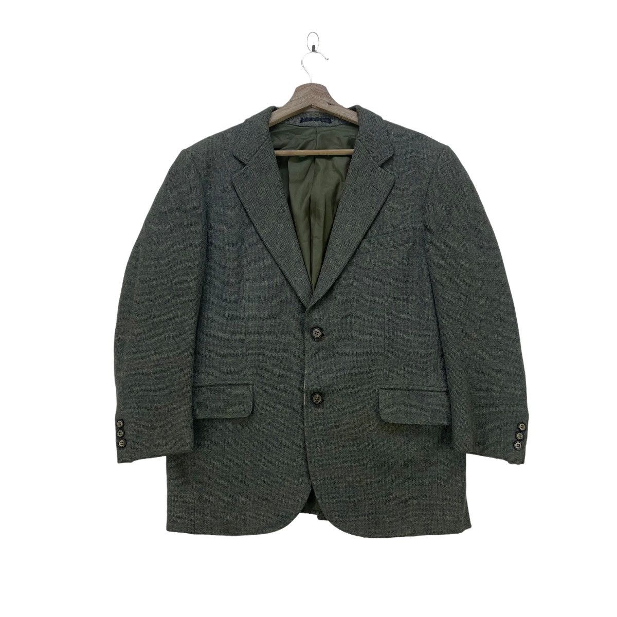 Burberry Rare Vintage Burberry England Hand Tailored Casual Jacket Size US M / EU 48-50 / 2 - 1 Thumbnail