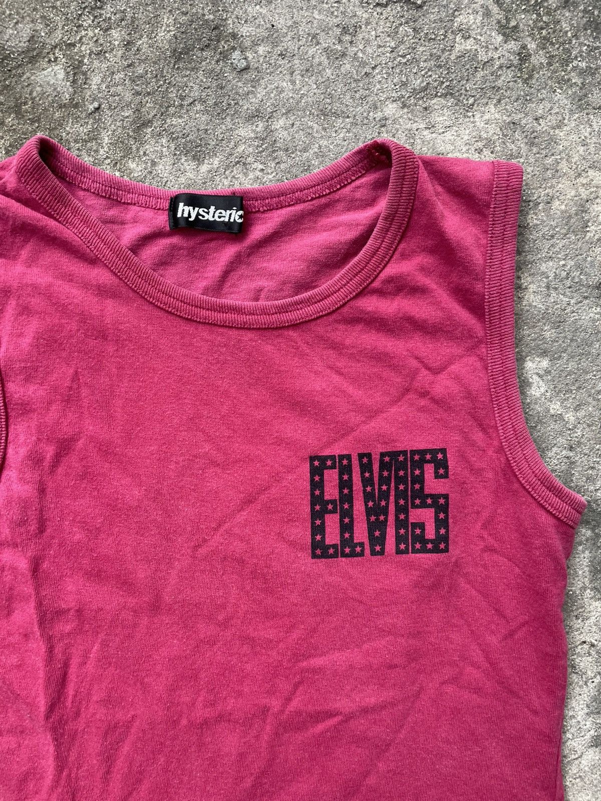Hysteric Glamour × Japanese Brand Hysteric Glamour Elvis King Of Rock Tank Top Size XS / US 0-2 / IT 36-38 - 3 Thumbnail