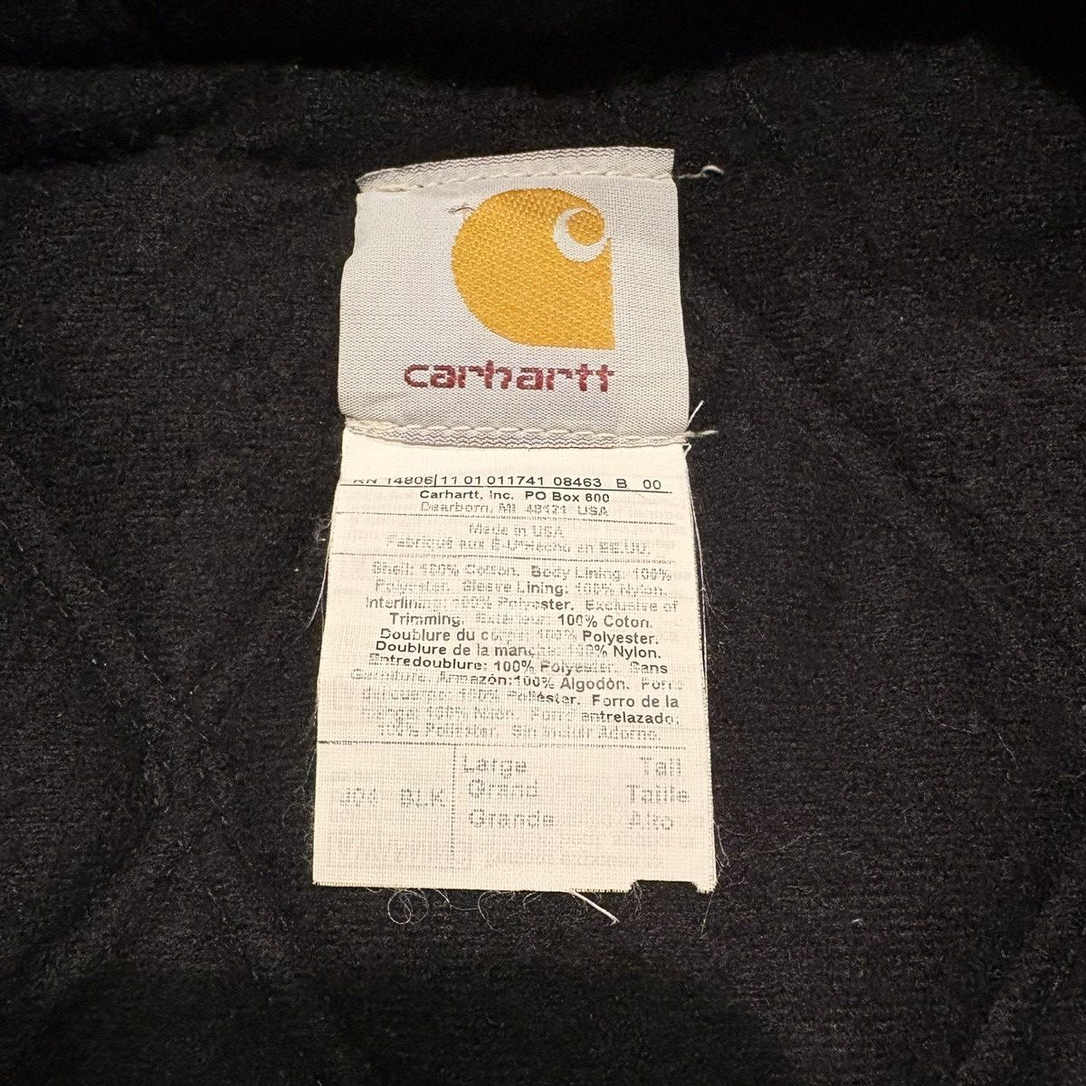 Carhartt Vintage carhartt jacket Size US L / EU 52-54 / 3 - 3 Thumbnail