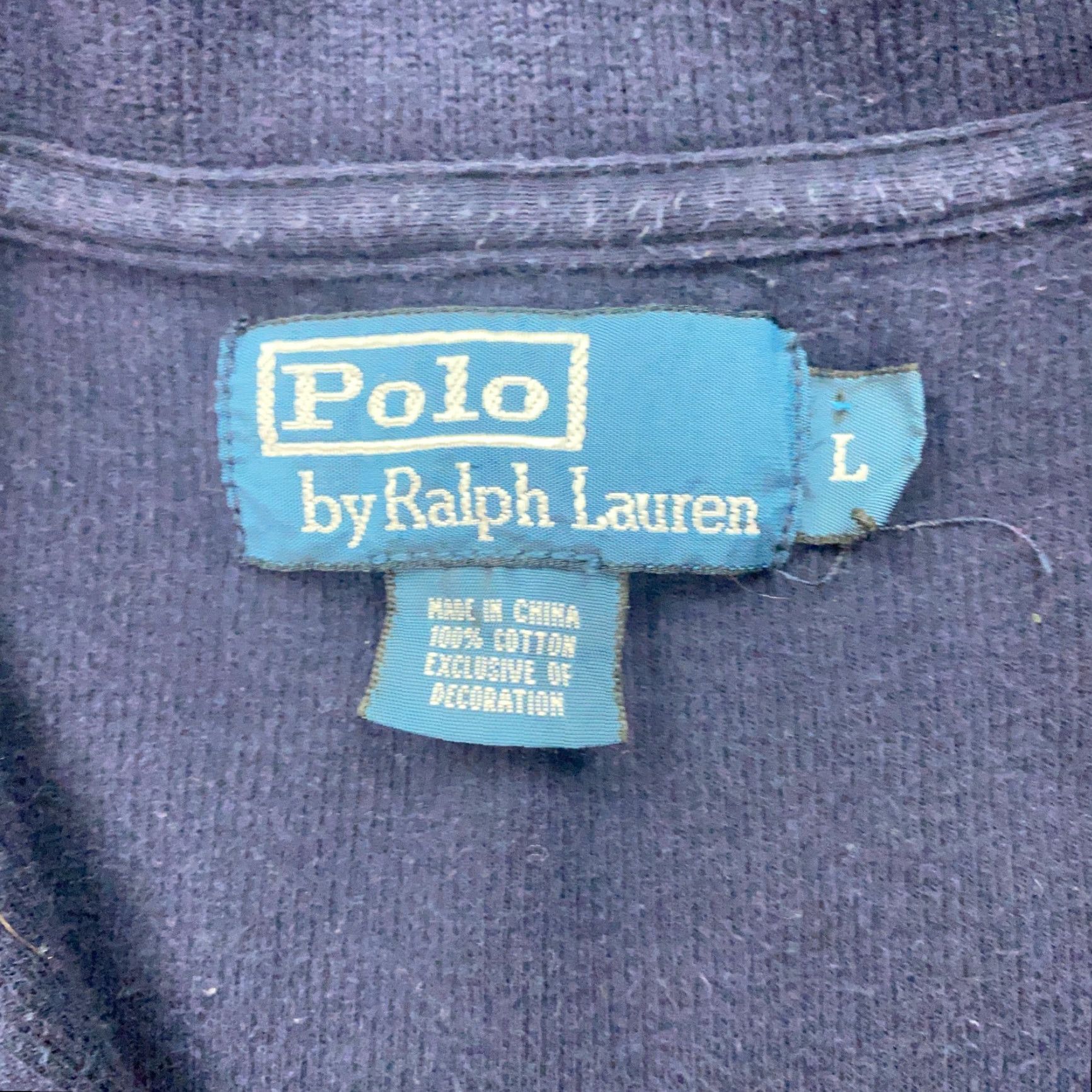 Polo Ralph Lauren VTG Polo Ralph Lauren Pullover Mens Large Blue 1/4 Zip Mock Neck Pony 90s Polo Ralph Lauren Pullover Mens Large Blue 1/4 Zip Mock Neck Pony 90s Size US L / EU 52-54 / 3 - 4 Thumbnail