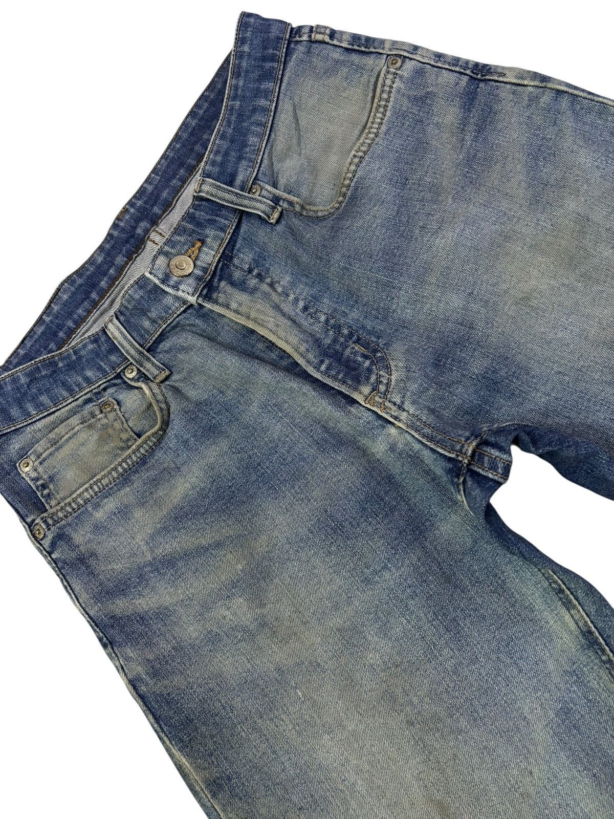 Edwin Vintage Edwin 403 Japan Distressed Jeans Size US 30 / EU 46 - 4 Thumbnail