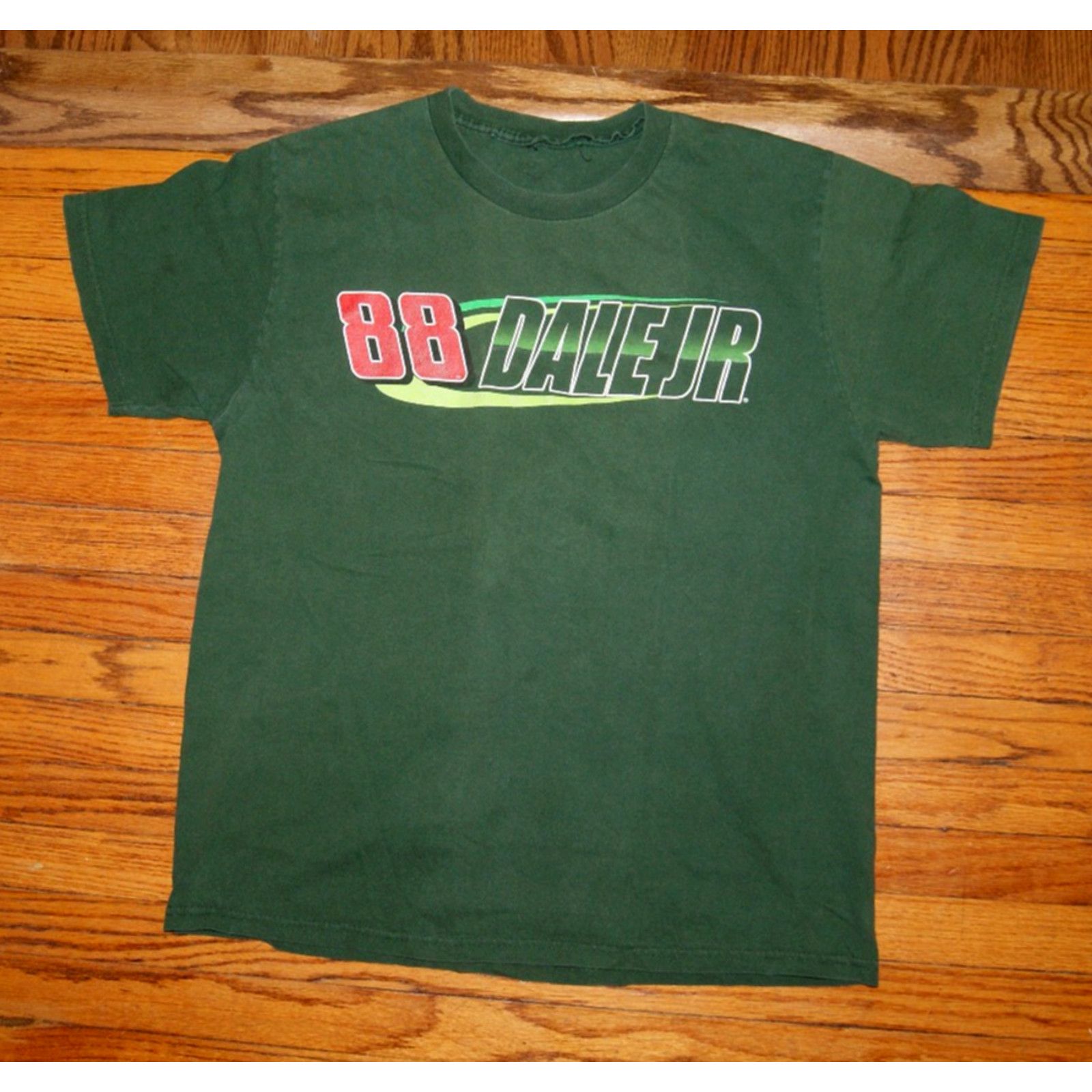 Vintage VTG NASCAR Shirt Mens L Y2K Dale Earnhardt Jr AMP 2 Sided Size US L / EU 52-54 / 3 - 3 Thumbnail