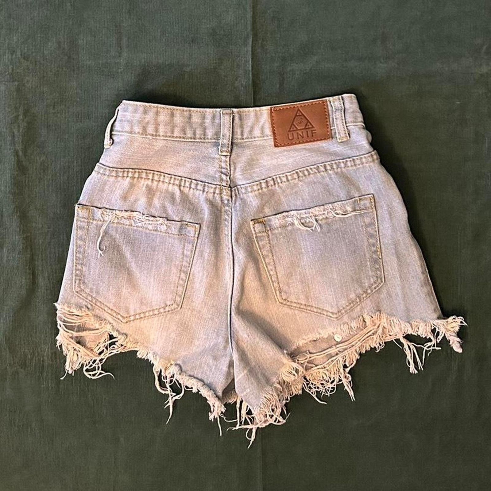 UNIF unif distressed studded shorts Size 24" / US 00 / IT 34 - 3 Thumbnail