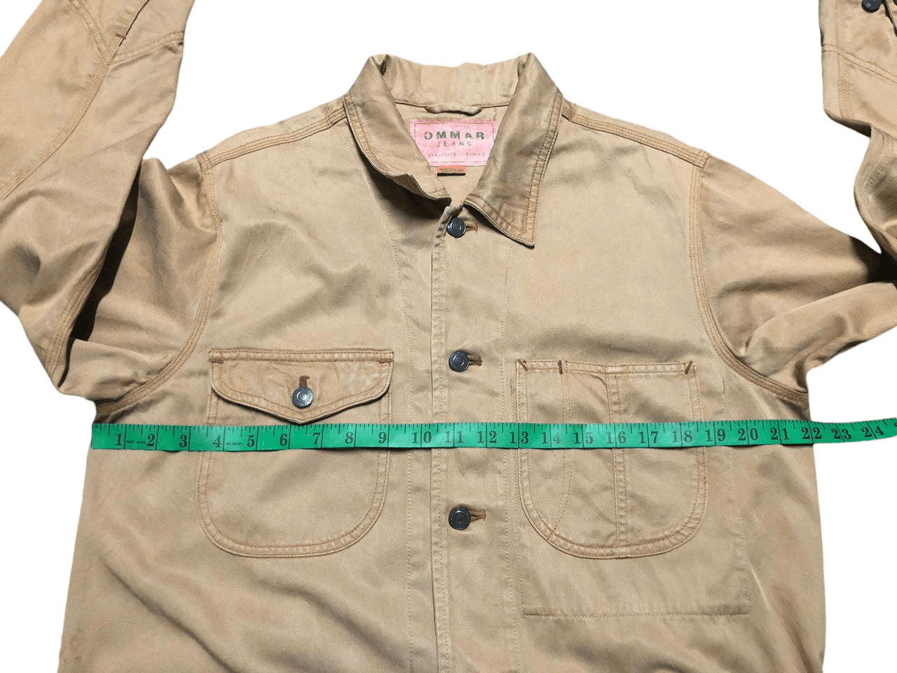 Japanese Brand × Vintage Vintage Ommar Jeans Chore Jacket Brown Size US M / EU 48-50 / 2 - 19 Thumbnail