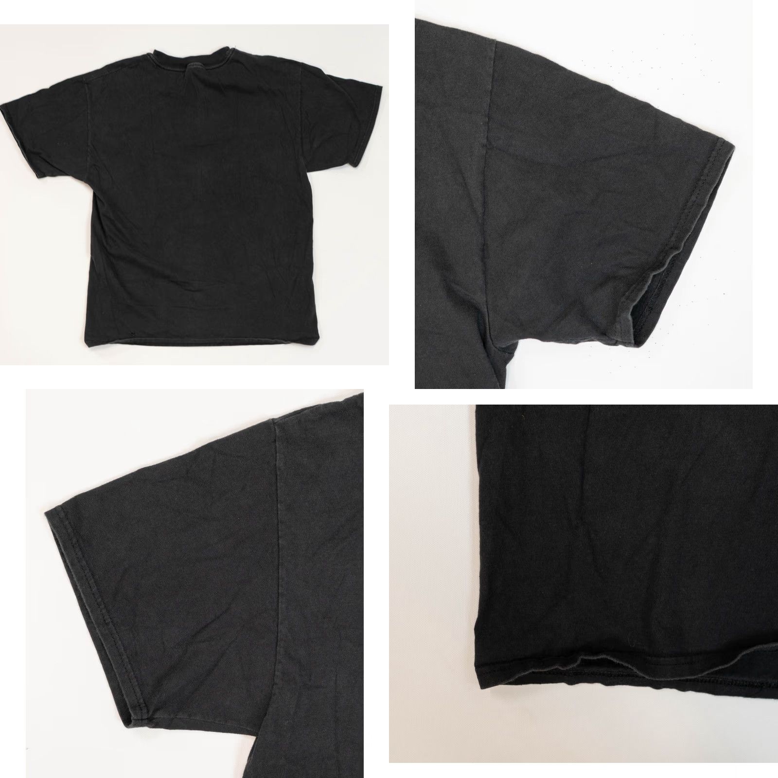 Hanes VINTAGE Hanes Beefy-T T-Shirt Men XL 90s Dick Clark Band Tee Black Faded Grunge USA 1990s Size US XL / EU 56 / 4 - 8 Thumbnail