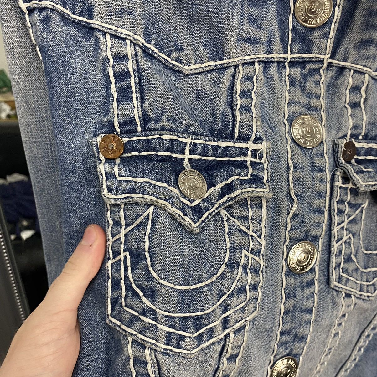 True Religion Vintage True religion denim jacket Size US M / EU 48-50 / 2 - 7 Thumbnail
