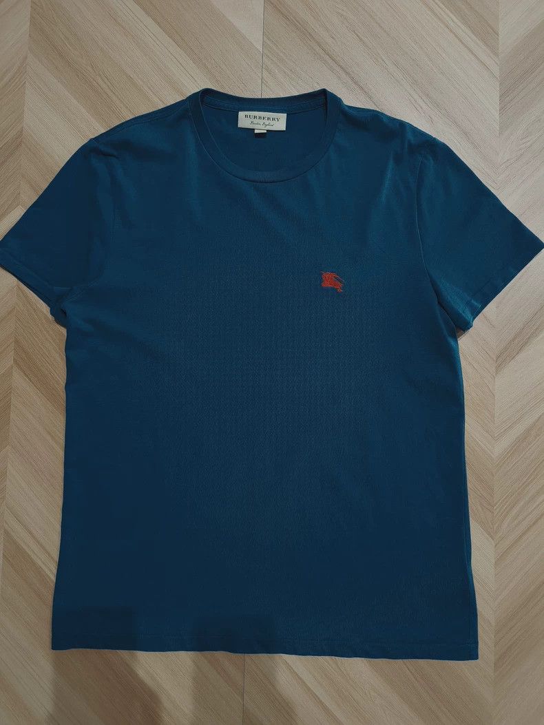 Burberry Burberry Embroidered Short Sleeve T-Shirt-yf Size US M / EU 48-50 / 2 - 1 Thumbnail