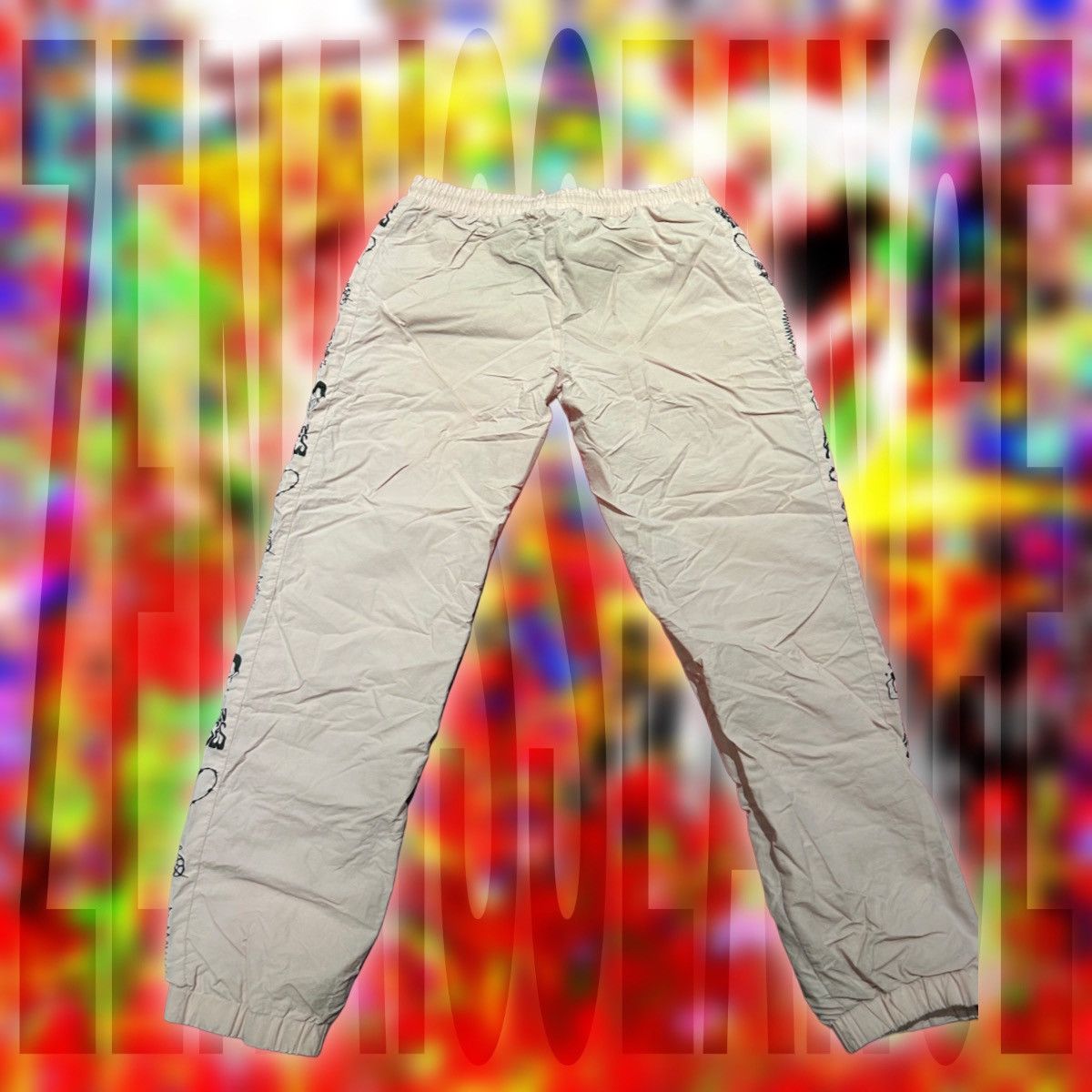 Broken Promises Co. BROKEN PROMISES ‘LSD’ Love Someone Differently PINK PANTS Size US 32 / EU 48 - 2 Thumbnail