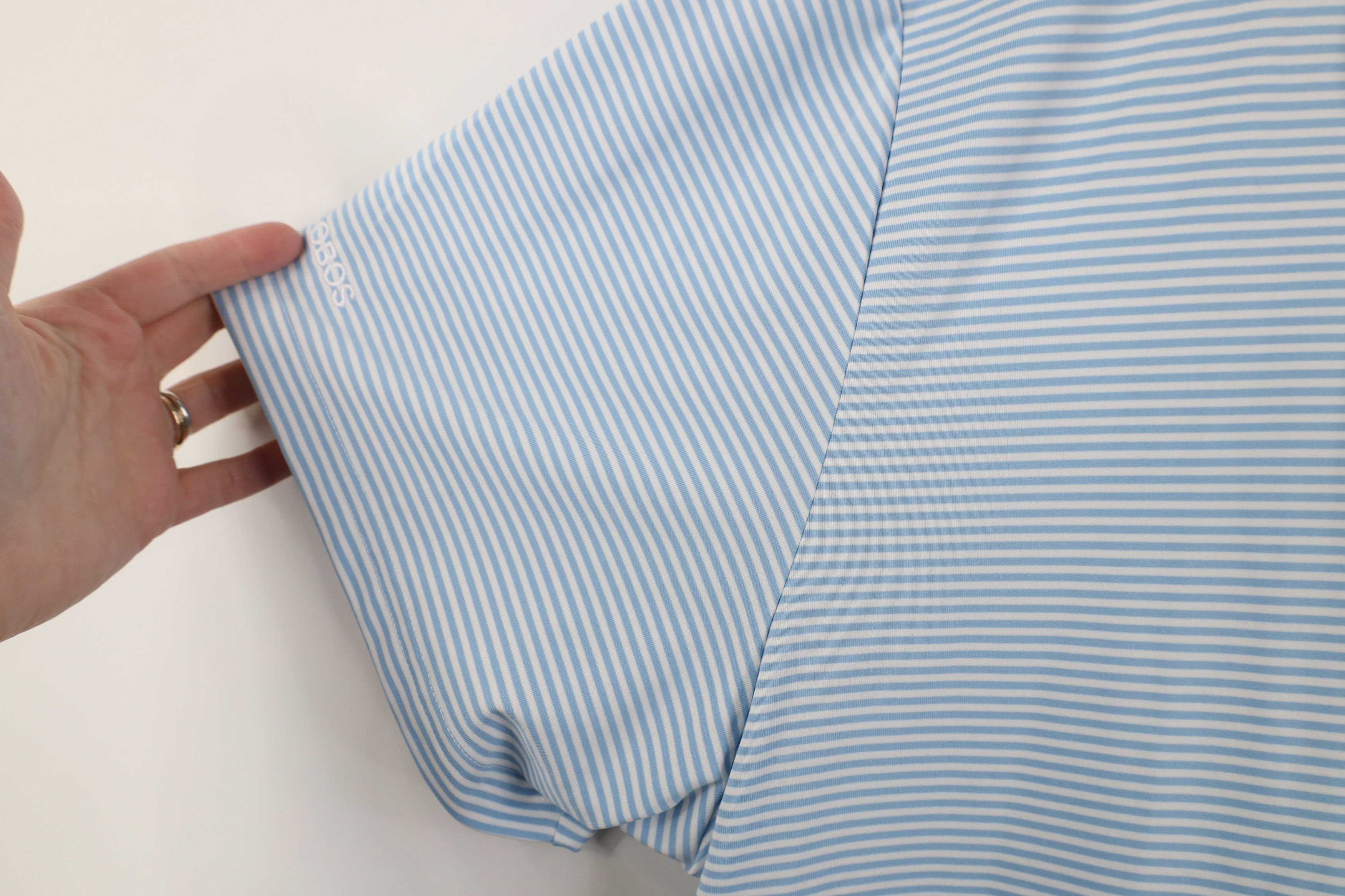 Bonobos Bonobos Golf Fit Stretch Striped Collared Polo Shirt Blue Size US XXL / EU 58 / 5 - 5 Thumbnail