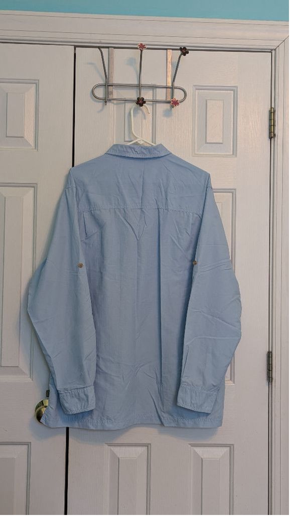 Designer Men's Koppen Shirt, XL, Light Blue Size US XL / EU 56 / 4 - 2 Thumbnail