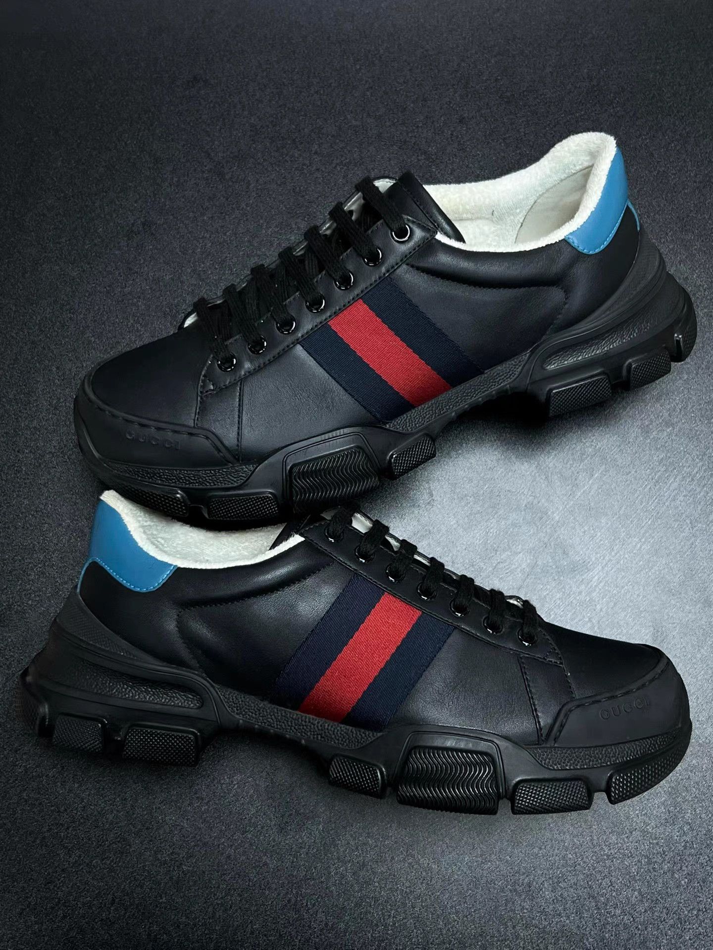 Gucci GUCCI Web Low-Top Sneakers K15 Size US 9.5 / EU 42-43 - 5 Thumbnail