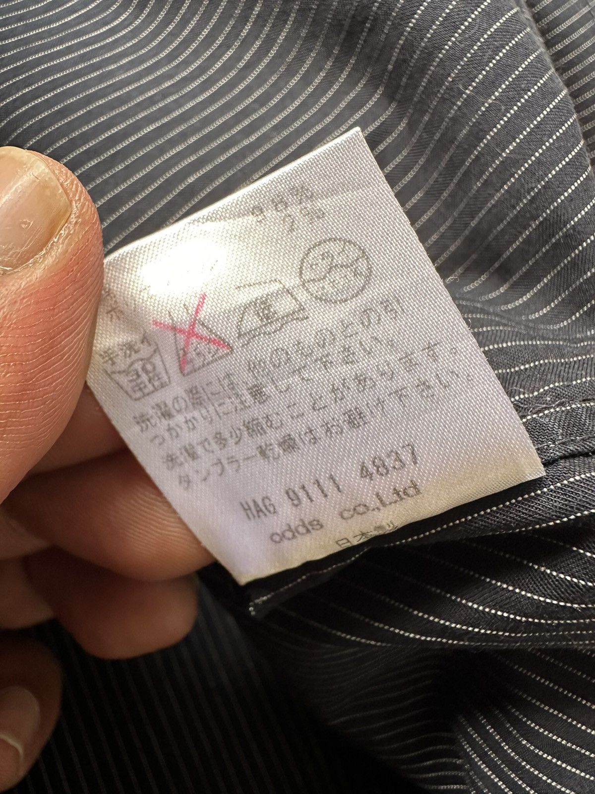Lounge Lizard 00's - Lounge Lizard pinstripe double pocket shirt Size US M / EU 48-50 / 2 - 11 Thumbnail