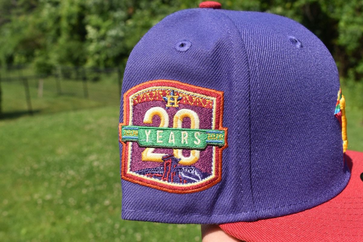 New Era Myfitteds Houston Astros 20th Anniversary “Marjoras Mask” Size 32 - 3 Thumbnail