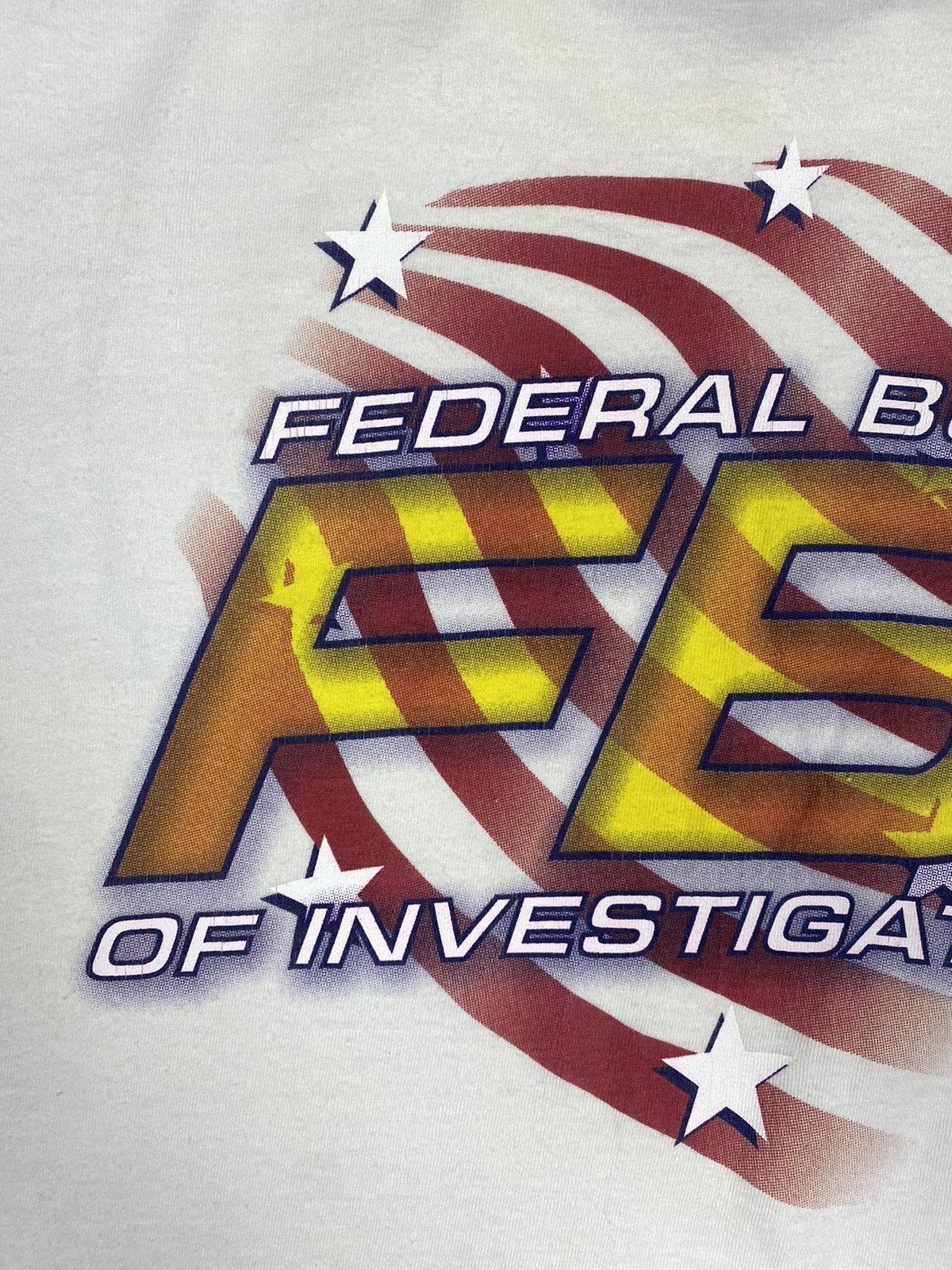 Vintage 1990s FBI Federal Bureau Investigation USA Tee