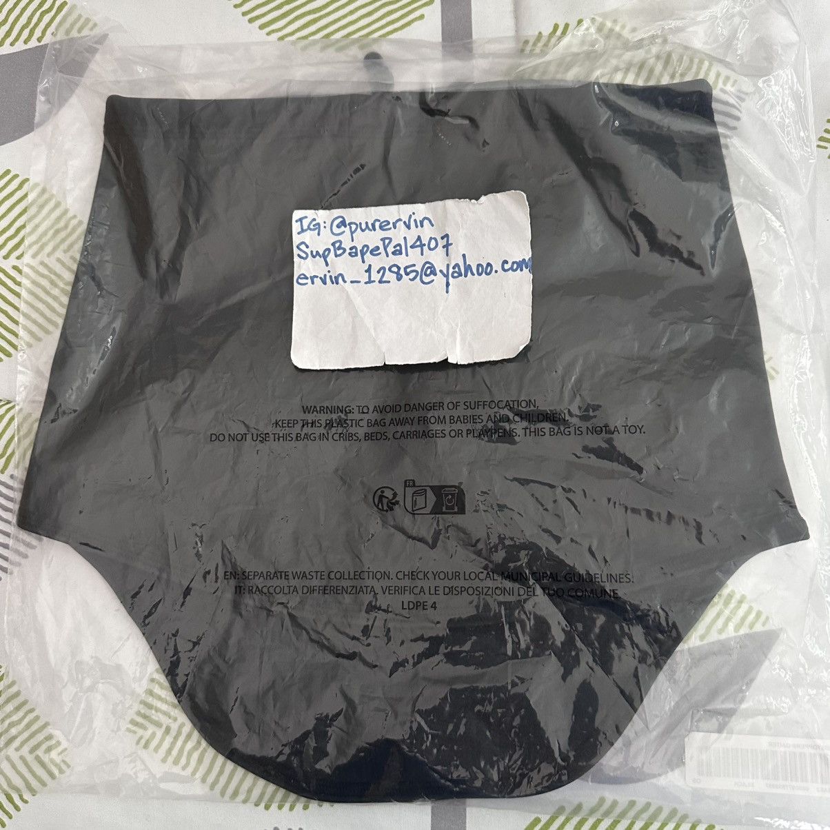 Supreme WINDSTOPPER® GAITER BLACK Size ONE SIZE - 3 Thumbnail