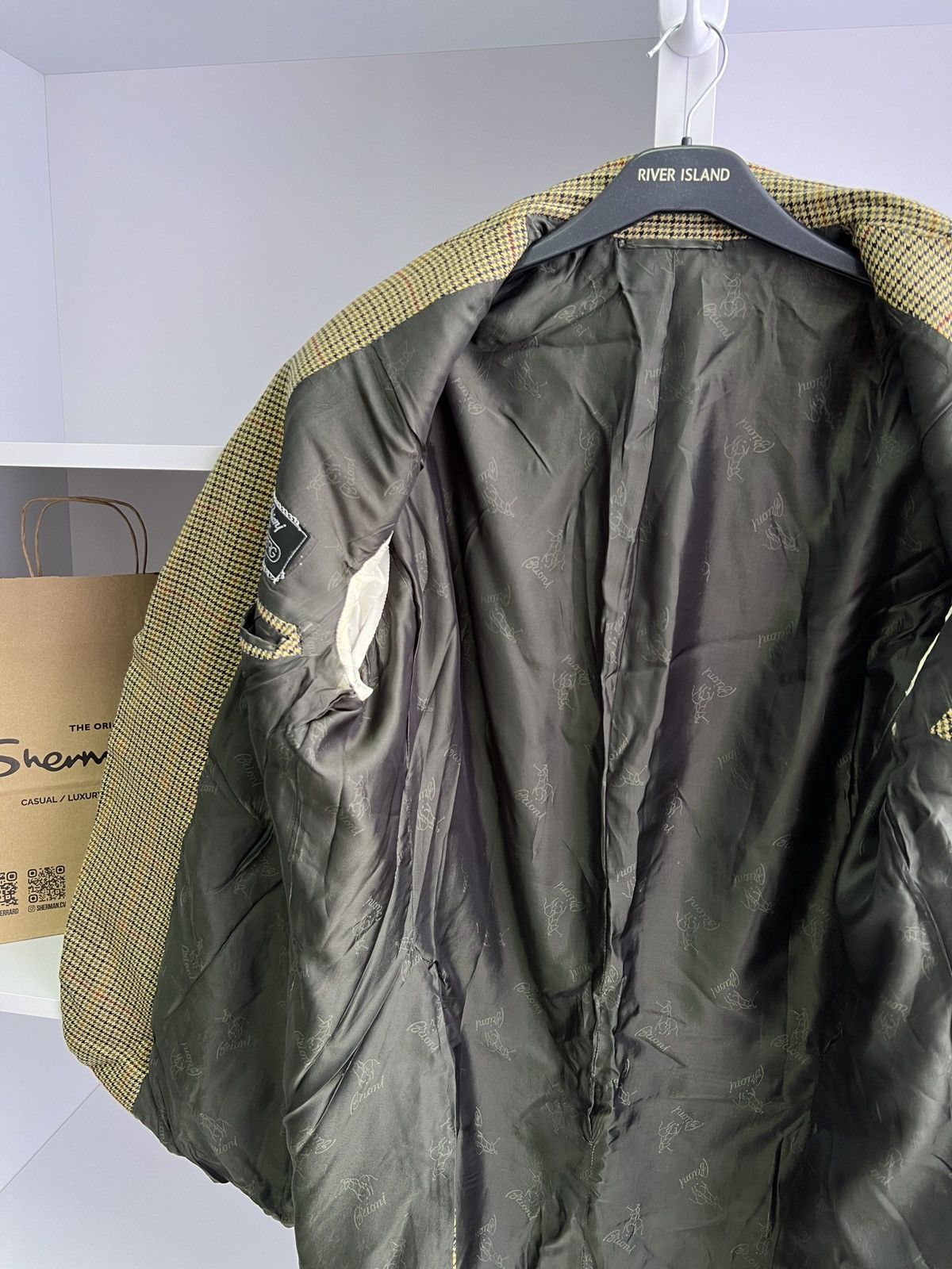 Brioni × Designer × Vintage Vintage Brioni Italy Old Money Style Blazer Size 46R - 7 Thumbnail