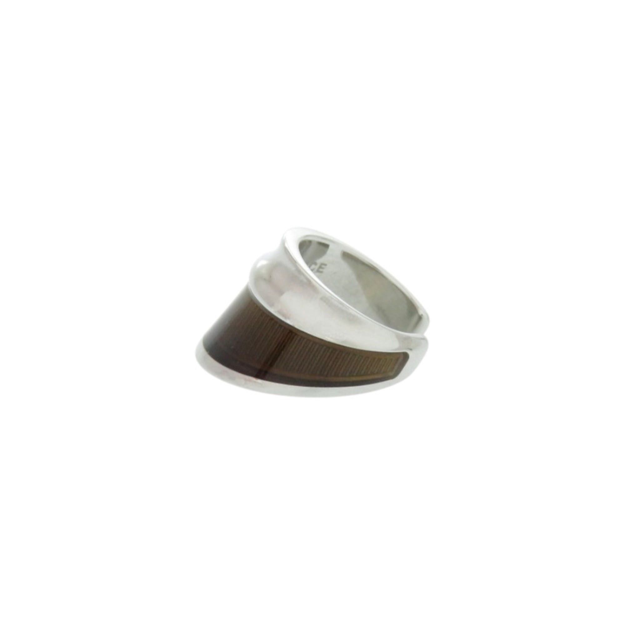 Hermes Hermes Like new Hermès Equus ear cuff GD1223 in brown, brown metal with transparent maroon accents. 0286 Size ONE SIZE - 1 Thumbnail