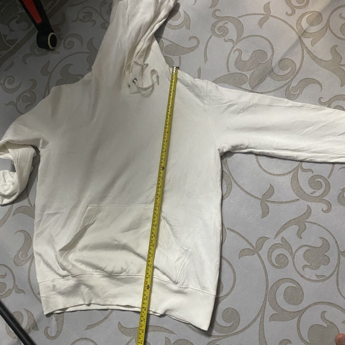 GU GU Plain White Hoodie Size US S / EU 44-46 / 1 - 5 Thumbnail