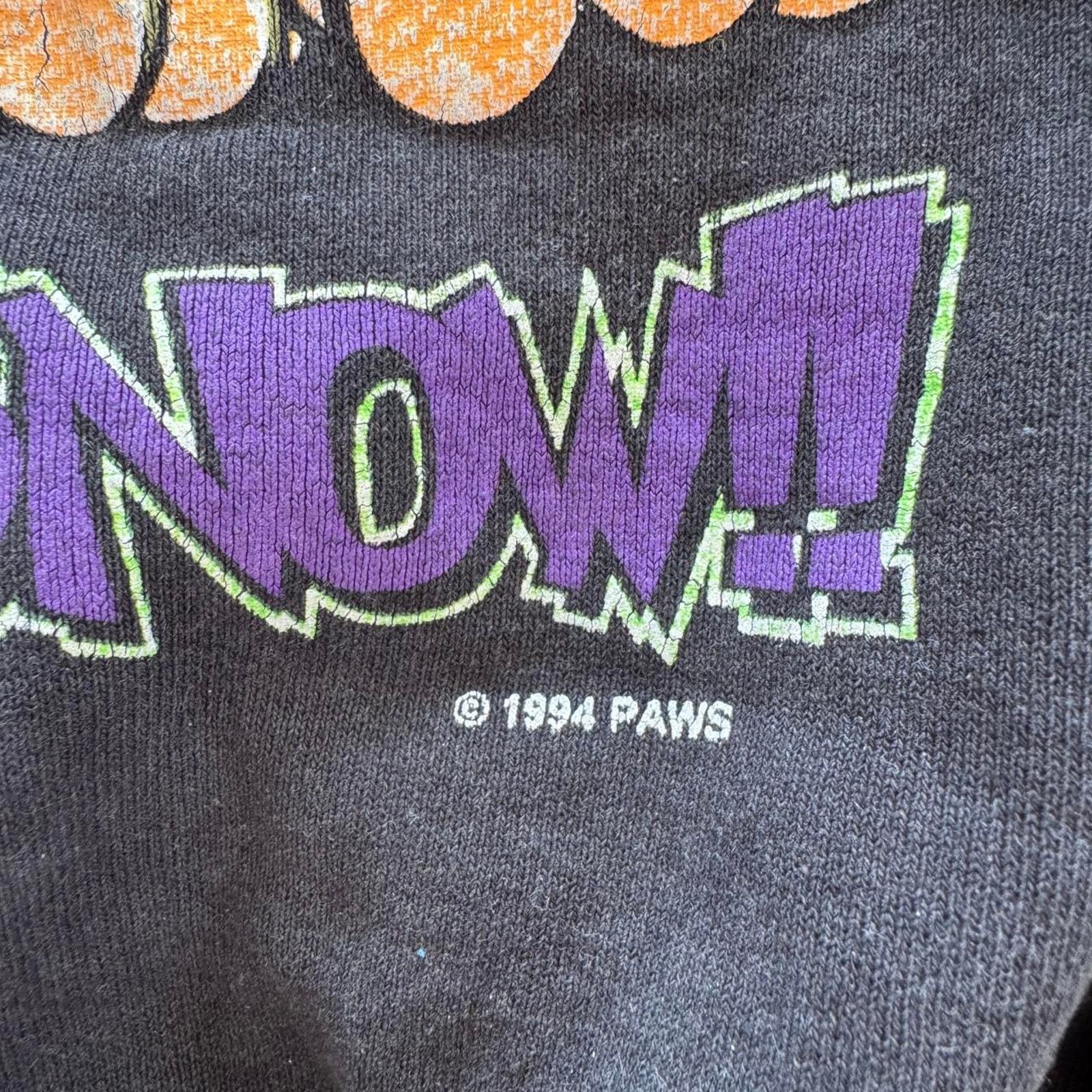 Vintage Vintage 1994 Garfield "Eat My Snow" Crewneck Arctic Cat Size US M / EU 48-50 / 2 - 3 Thumbnail
