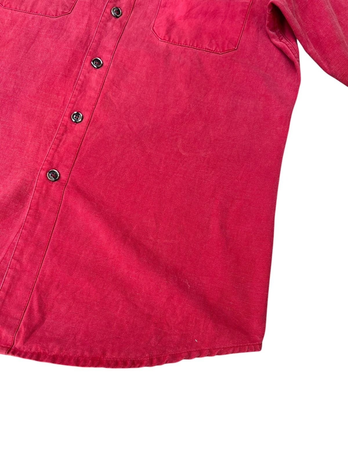Patagonia Vintage 90s Patagonia Waxed Cotton Canvas Button Shirt Size US L / EU 52-54 / 3 - 11 Thumbnail
