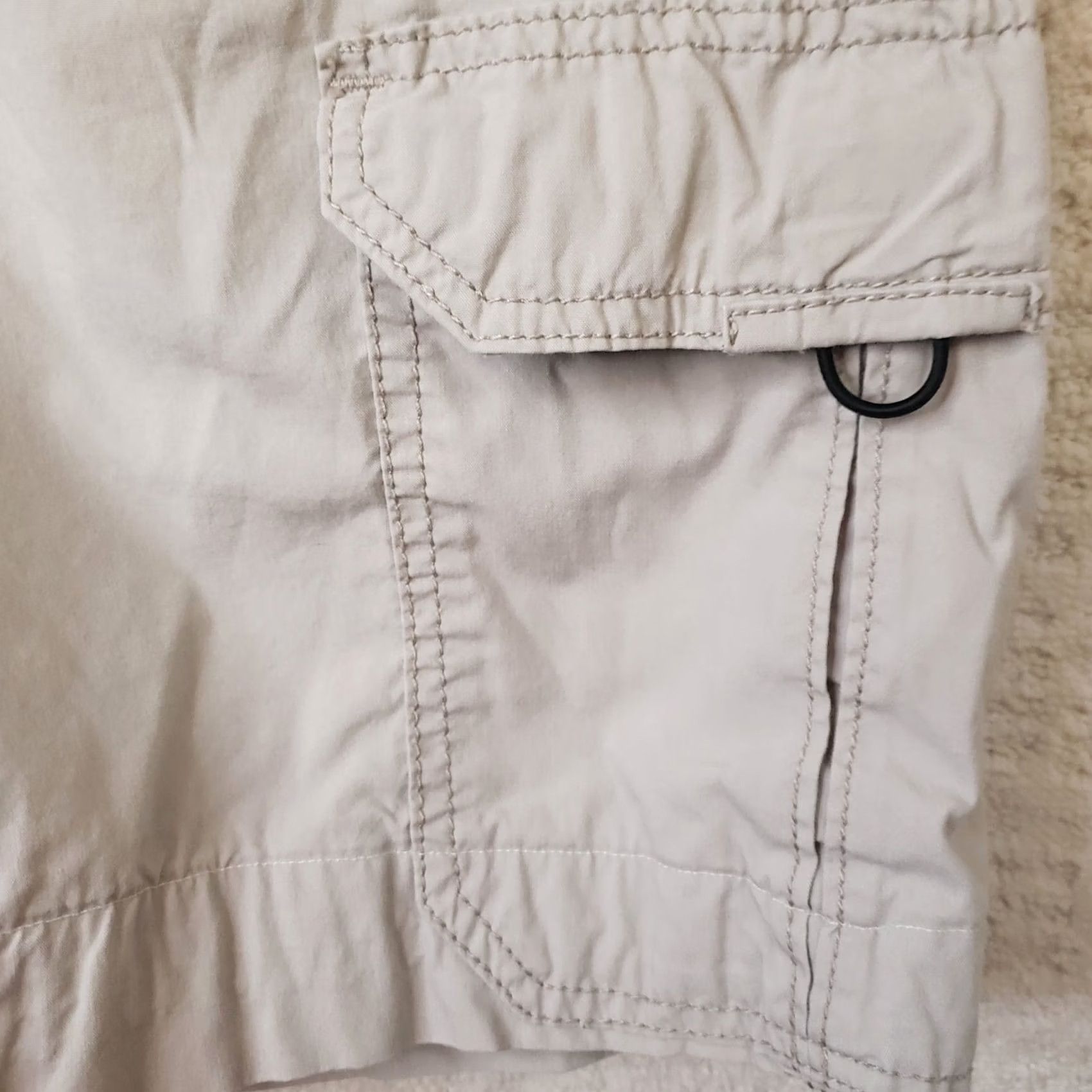 Lee Lee Nomad Men's Cargo Shorts 32 Regular Elastic Stretch Brown Cotton Polyester Spandex Zip Closure Casual Travel Size US 32 / EU 48 - 6 Thumbnail