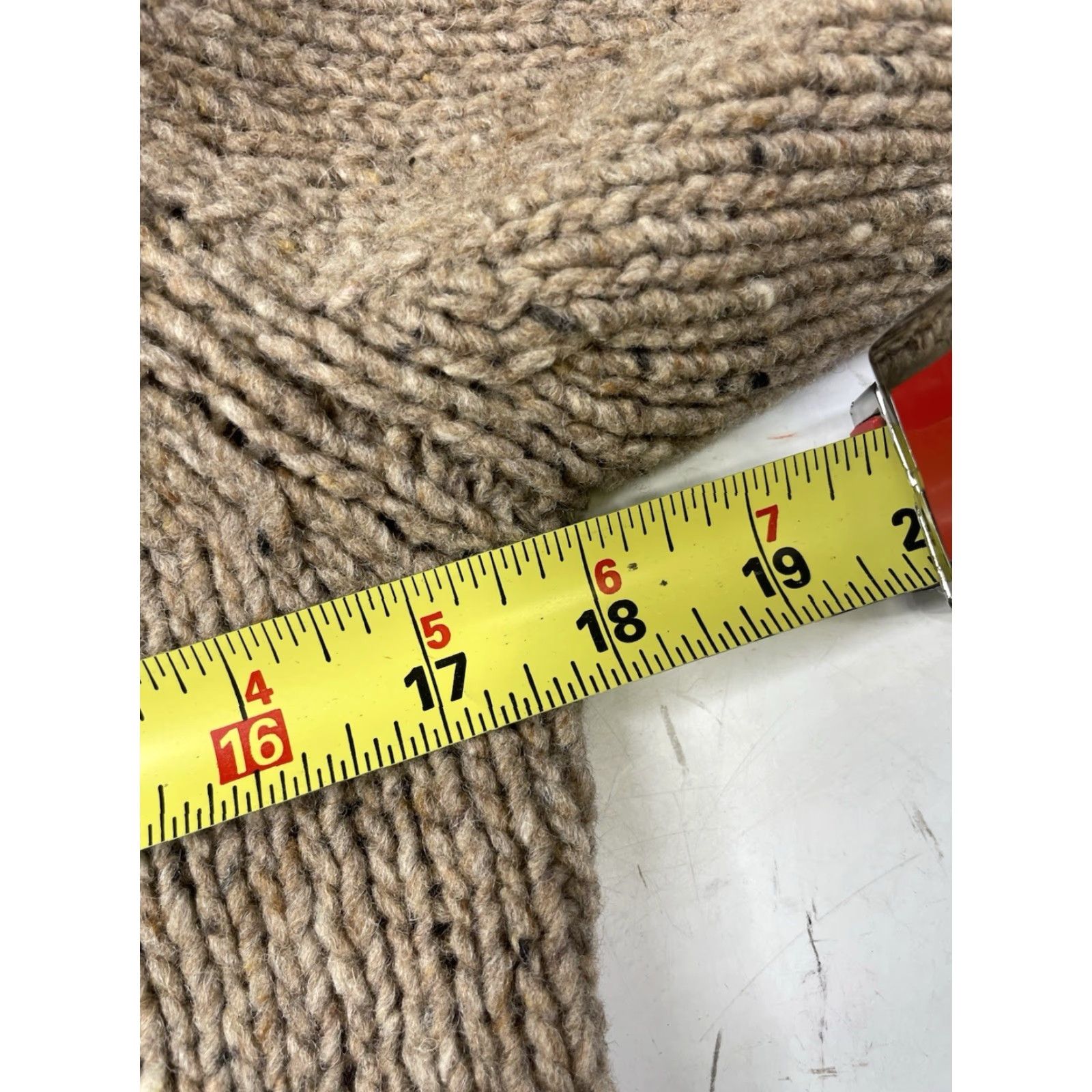 Vintage Carraig Donn Cardigan Long Sweater Womens S Aran Wool Button Front Ireland Size S / US 4 / IT 40 - 7 Thumbnail