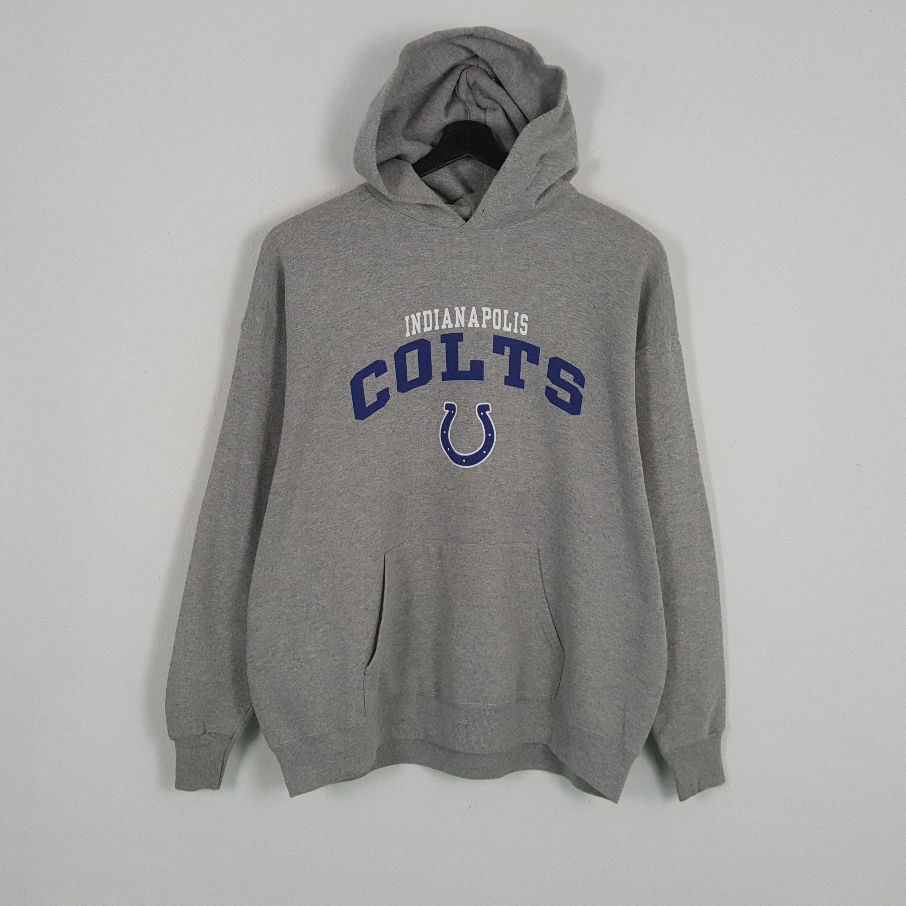 NFL × Vintage INDIANAPOLIS COLTS NFL Football Team Hoodies Size US XXL / EU 58 / 5 - 1 Thumbnail