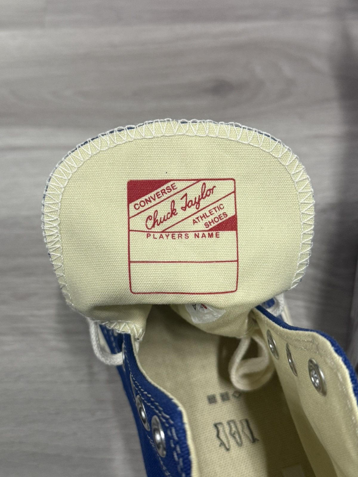 CDG by Comme des Garcons CDG Chuck Taylor Allstar Blue Heart High - Blue Size US 11 / EU 44 - 7 Thumbnail