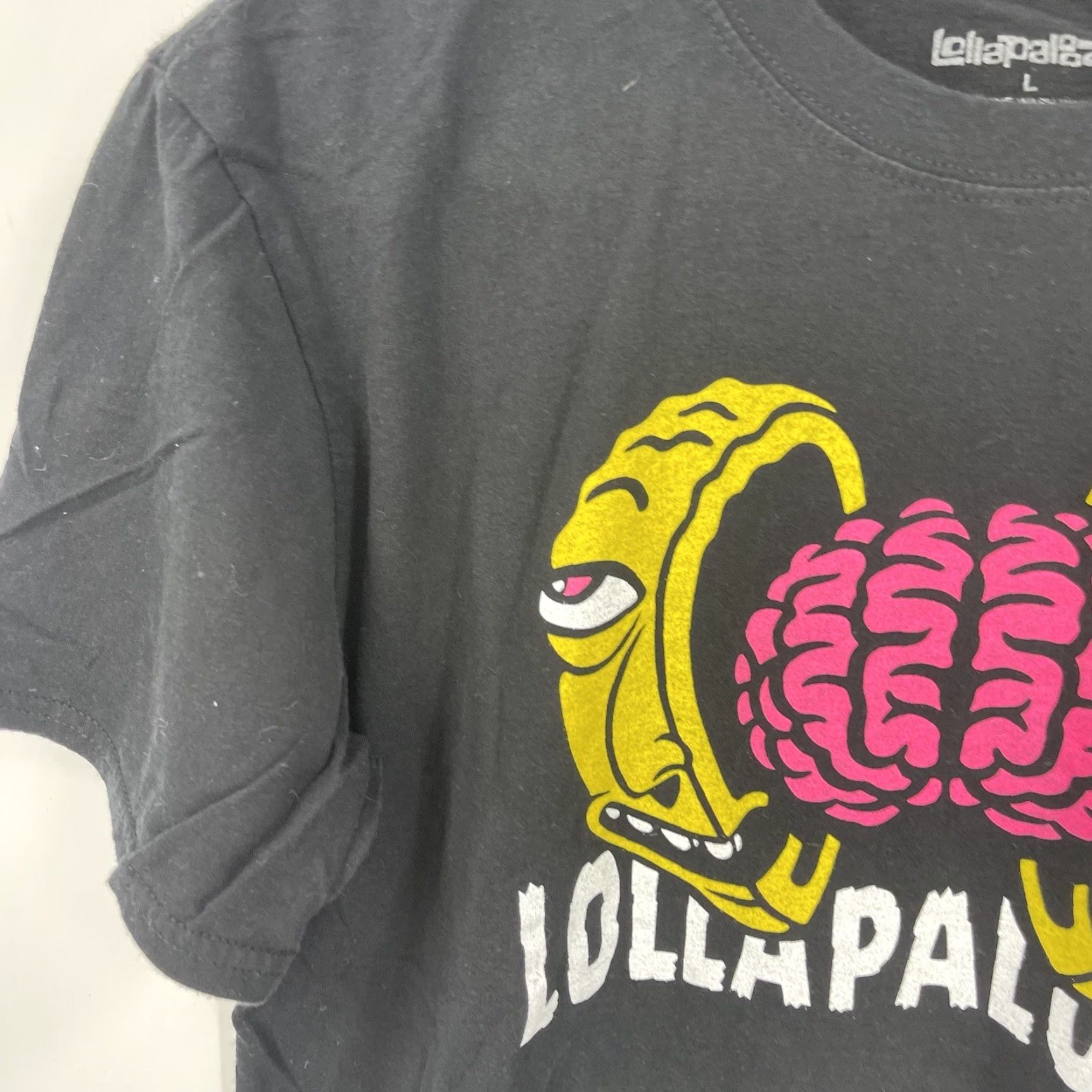Vintage VINTAGE Lollapalooza Concert Shirt Mens Large Grant Park Chicago Concert 2021 Brain Tee Size US L / EU 52-54 / 3 - 4 Thumbnail