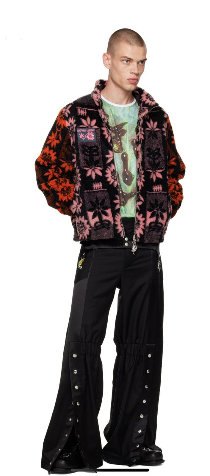 image of Chopova Lowena Slalom Trouser in Black, Men's (Size 34)