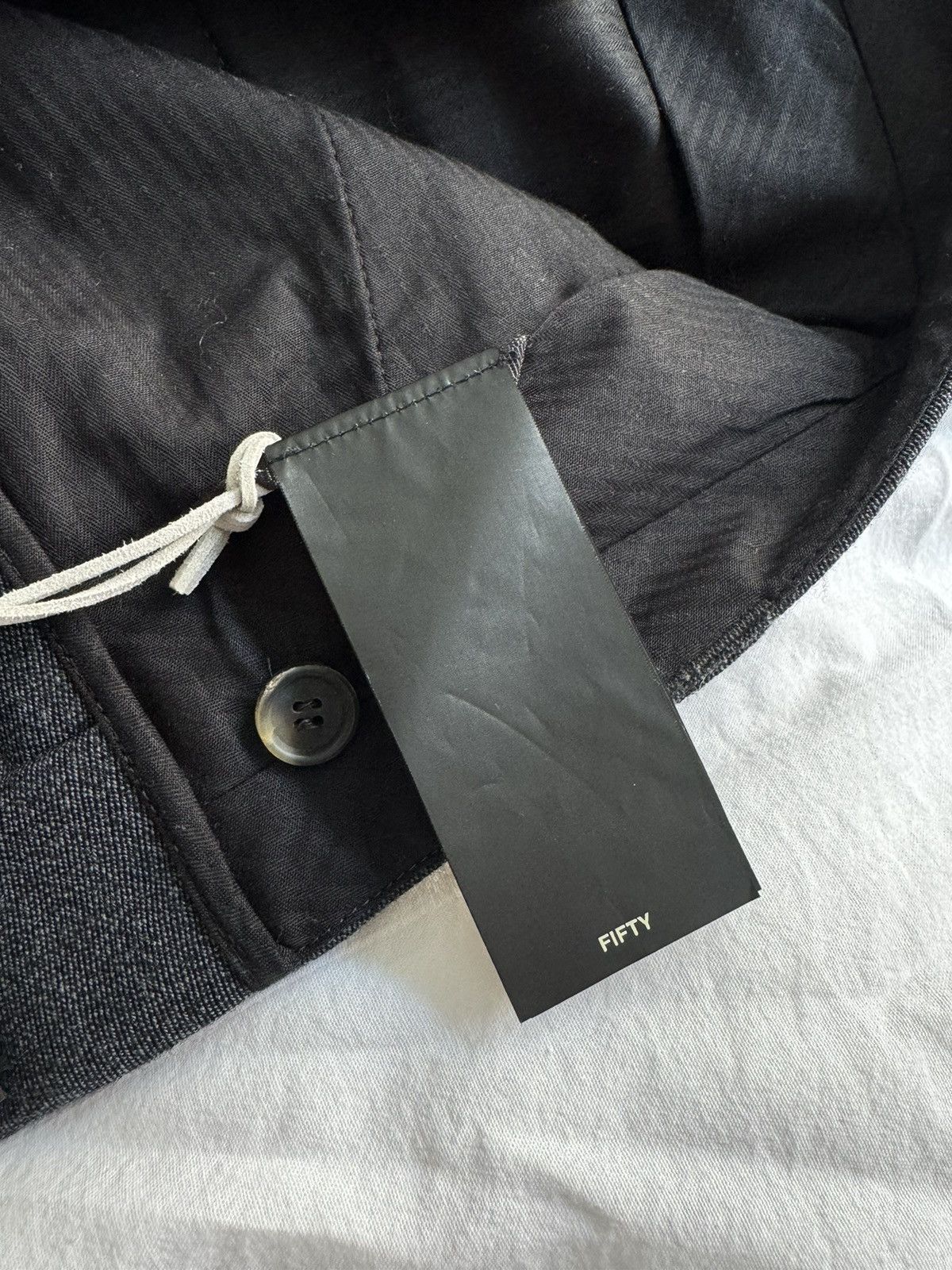Fear of God Seventh Collection Anthracite Grey Pants | Grailed