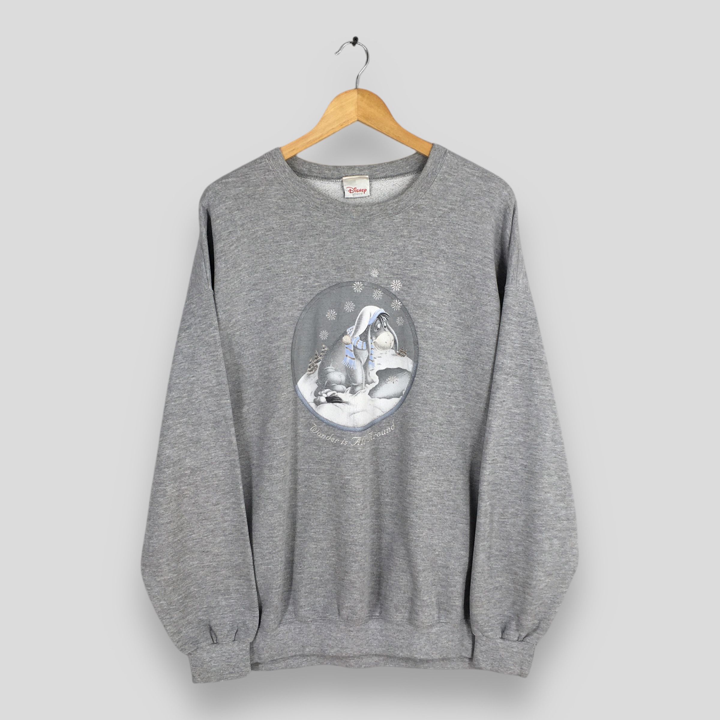 Cartoon Network Vintage Eeyore Disney Character Sweatshirt 2XLarge Size US XXL / EU 58 / 5 - 1 Thumbnail