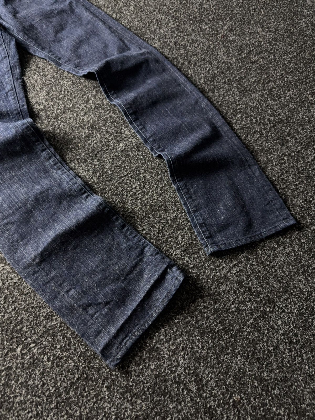 Japanese Brand Luxury Jazmin Chebar Denim Jeans 24/32 Dark Wash Y2K Look Size 24" / US 00 / IT 34 - 4 Thumbnail
