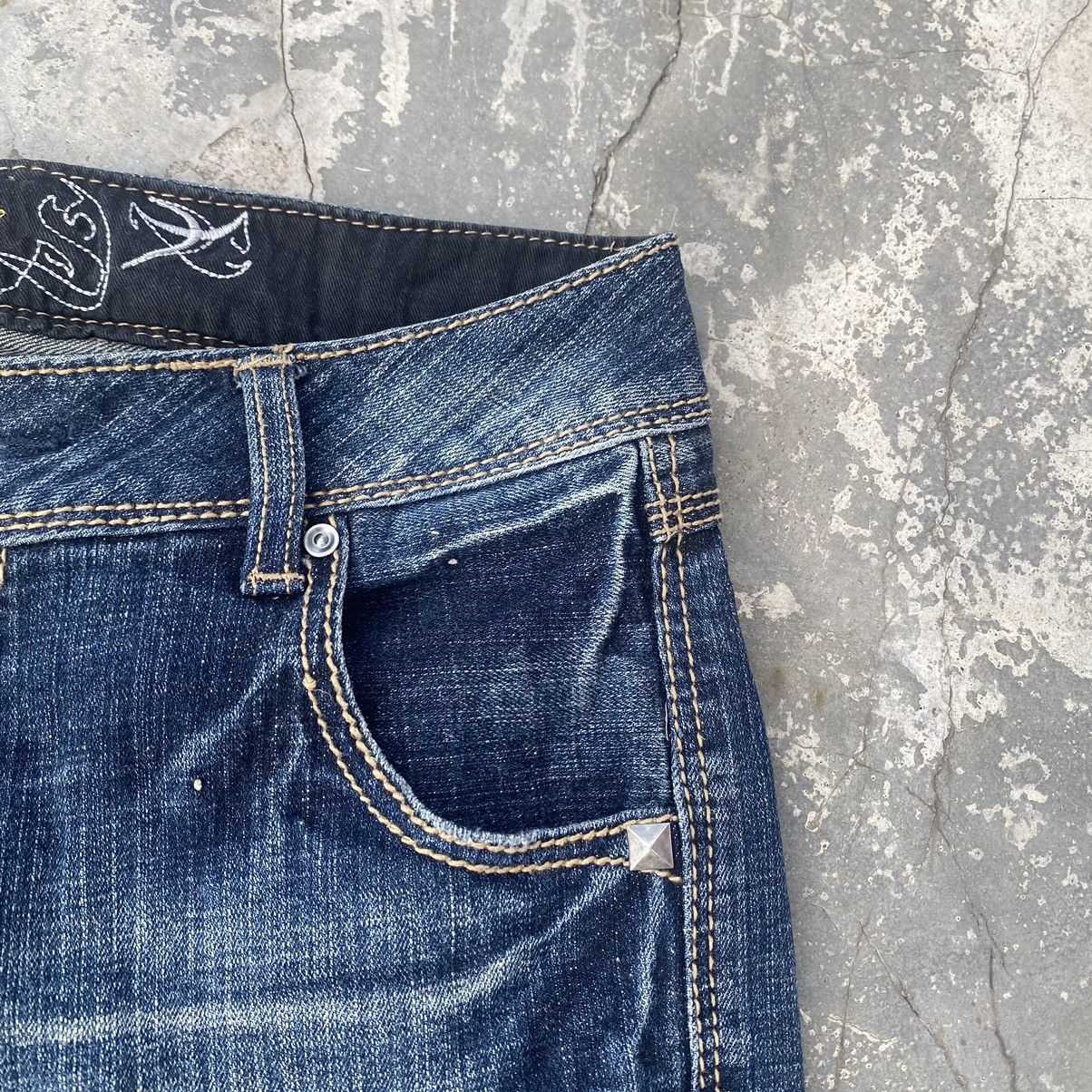 If Six Was Nine × Japanese Brand DIARIA Studded Flare Size US 28 / EU 44 - 9 Thumbnail