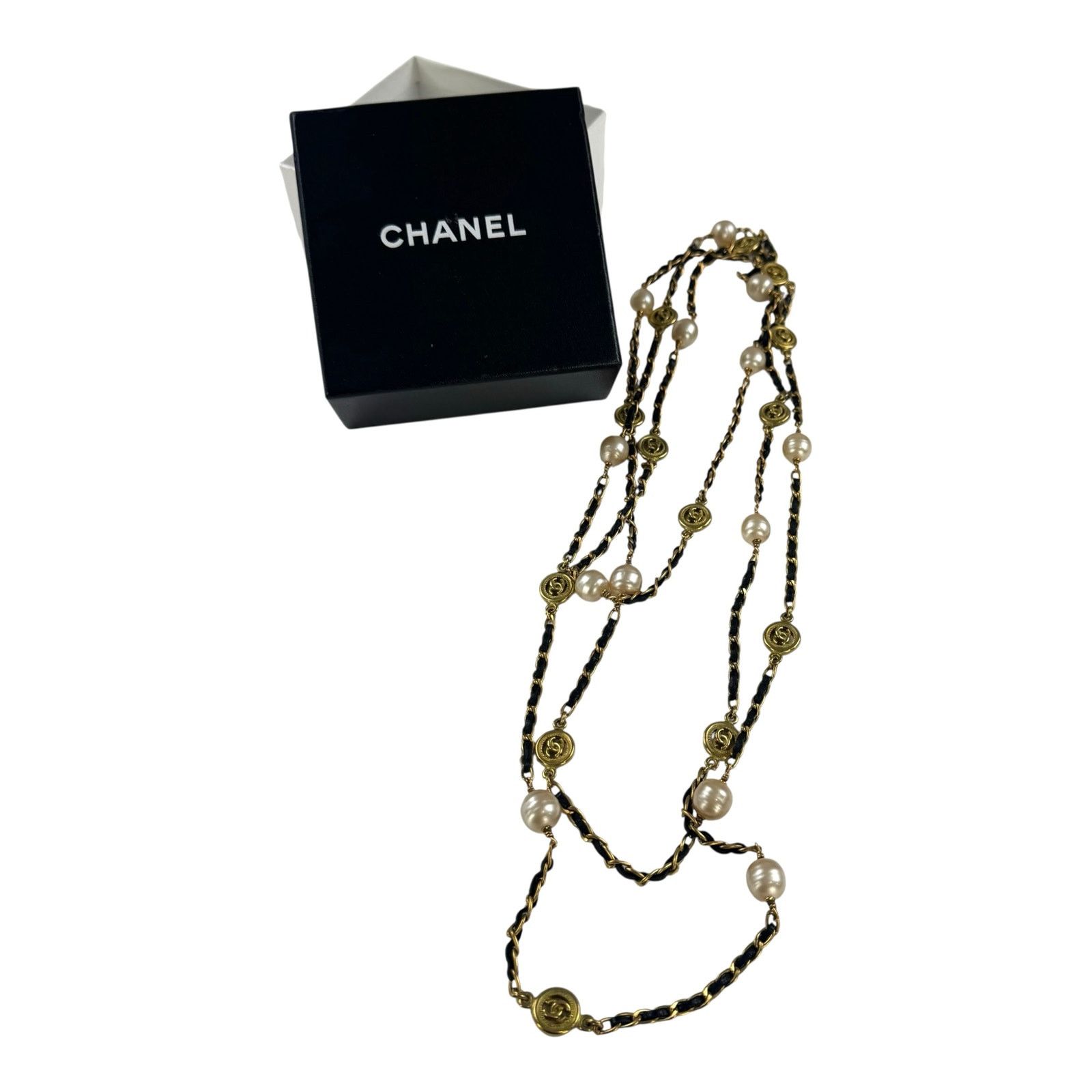 Chanel Chanel Vintage CC Long Wrap Necklace Size ONE SIZE - 3 Thumbnail
