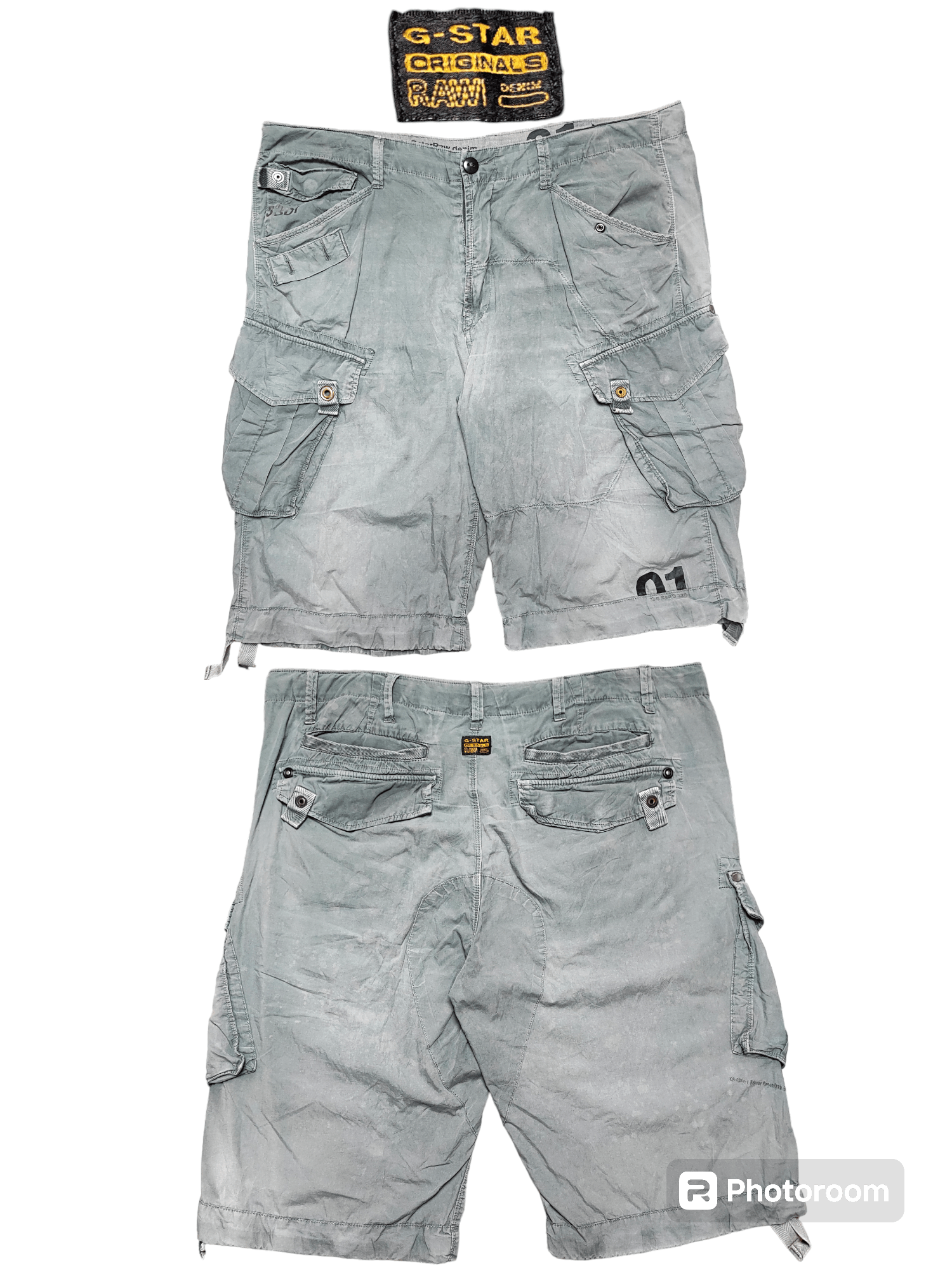 G-Star G Star Raw Cargo Shorts Prison Style Size US 40 / EU 56 - 1 Thumbnail