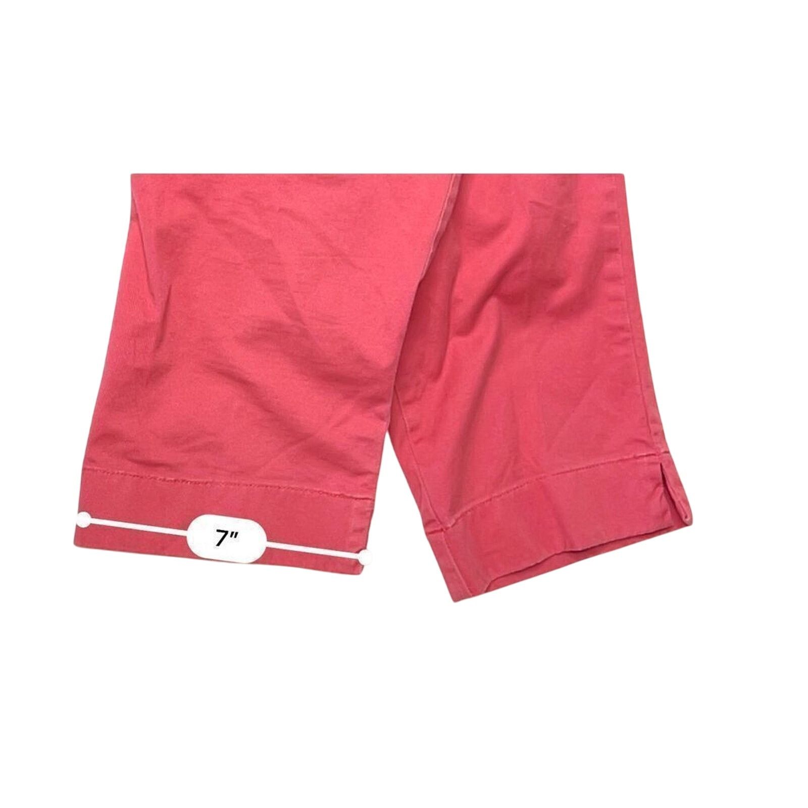 Vineyard Vines Vineyard Vines Pink Stretch Low Rise Cropped Chino 4 Preppy Size 27" / US 4 / IT 40 - 7 Thumbnail