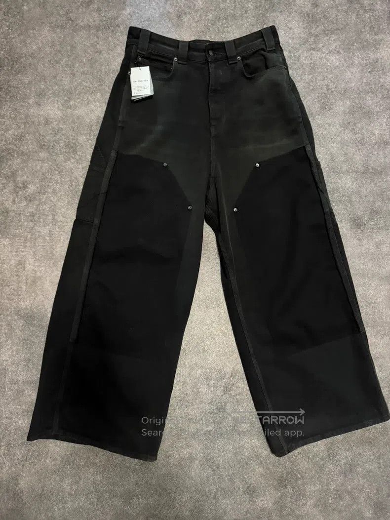 Balenciaga Balenciaga size XS Denim Work Pants Size US 27 - 1 Thumbnail