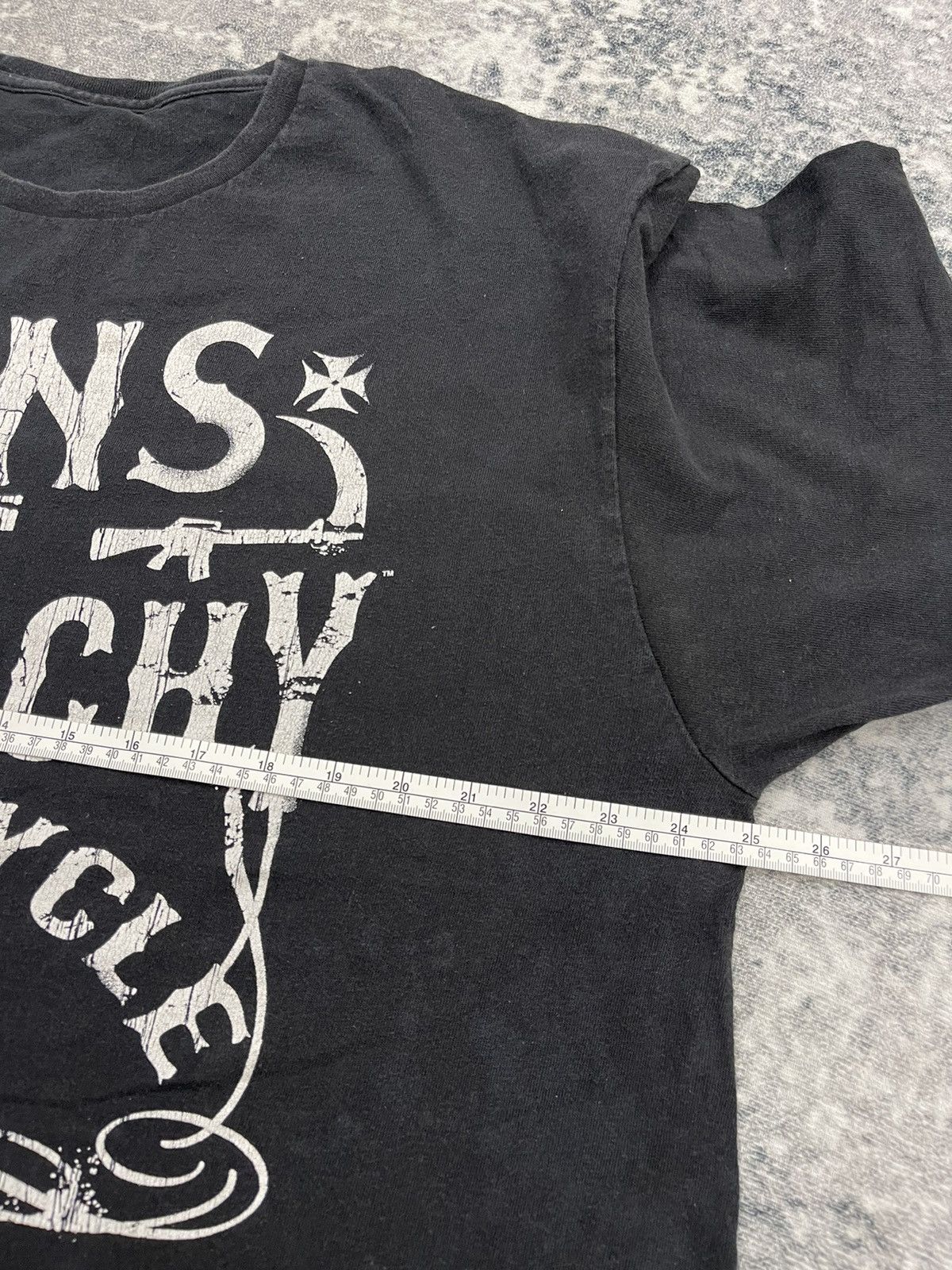 Vintage Sons of Anarchy Motorcycle Club Graphic T-Shirt - Black Size US XXL / EU 58 / 5 - 6 Thumbnail