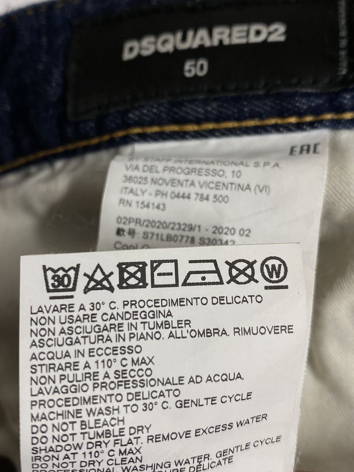 Dsquared2 Dsquared Paint Splatter Jeans Size US 36 / EU 52 - 10 Thumbnail
