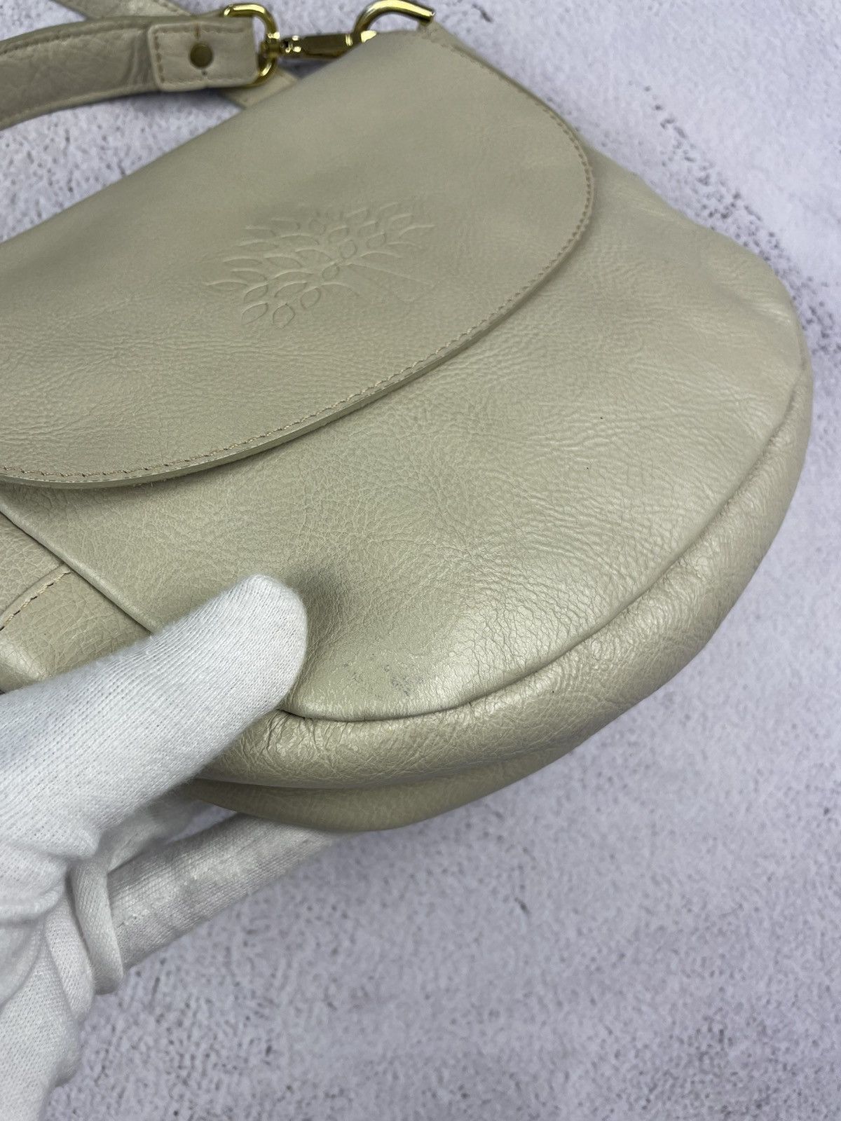 Mulberry Mulberry Leather Crossbody Bag 373140 Embossed Tree Logo Size ONE SIZE - 8 Thumbnail