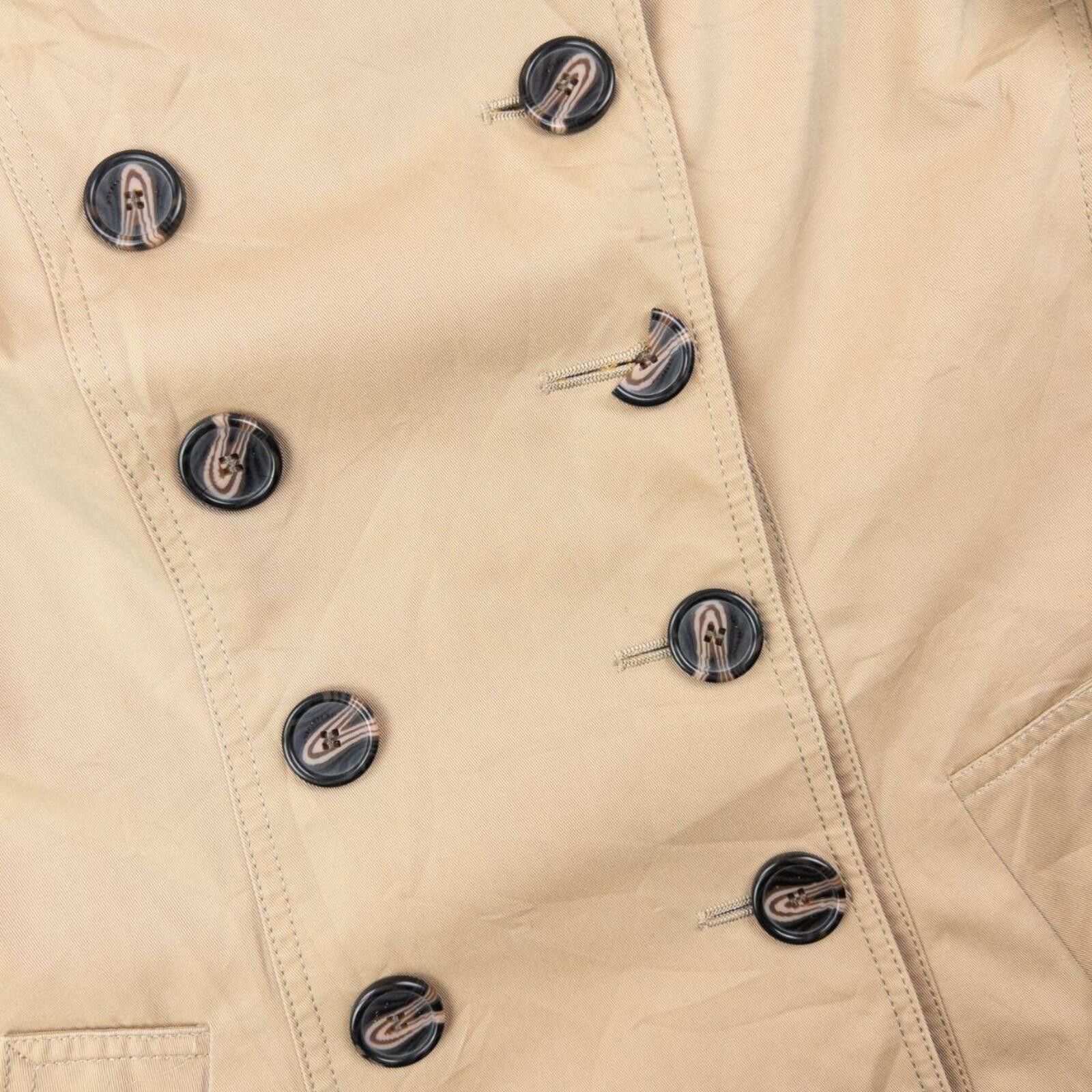 Burberry Vintage 2000s Burberry Blue Label Lined Trench Jacket Size M Size M / US 6-8 / IT 42-44 - 7 Thumbnail